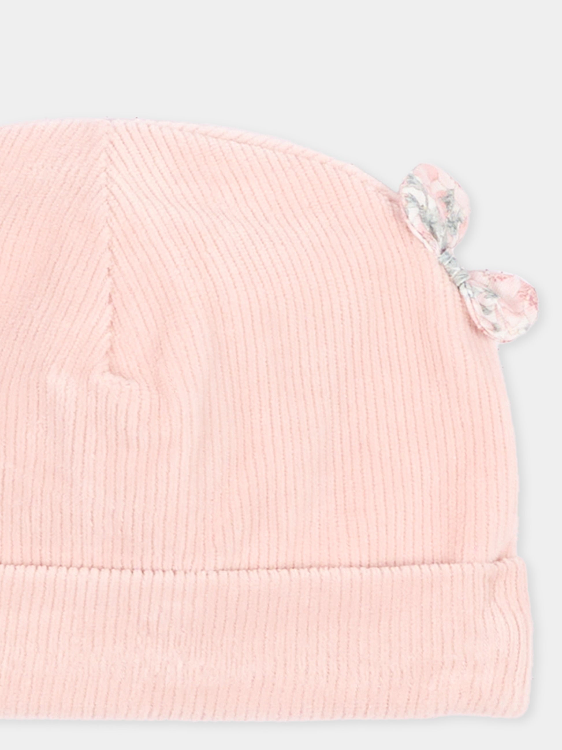 Cappellino rosa per neonata,Nanán,I26422R