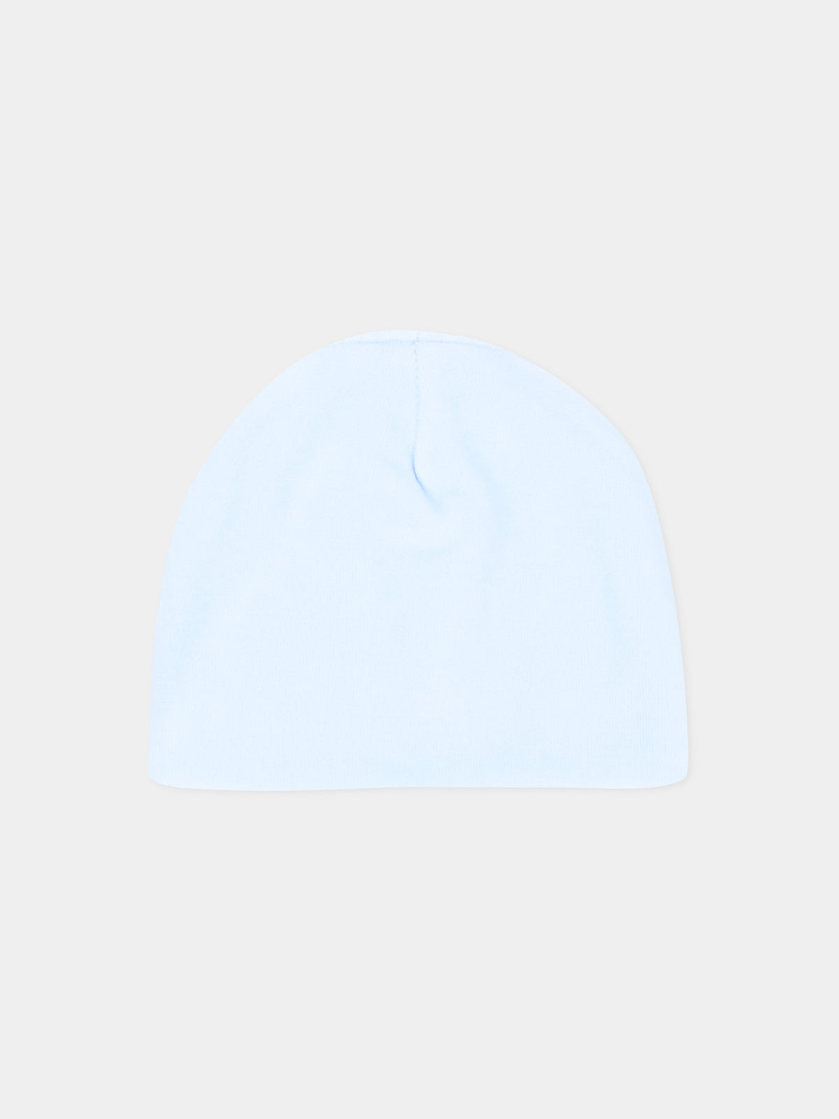 Cappello azzurro per neonato con orsetto,Nanán,I26003A