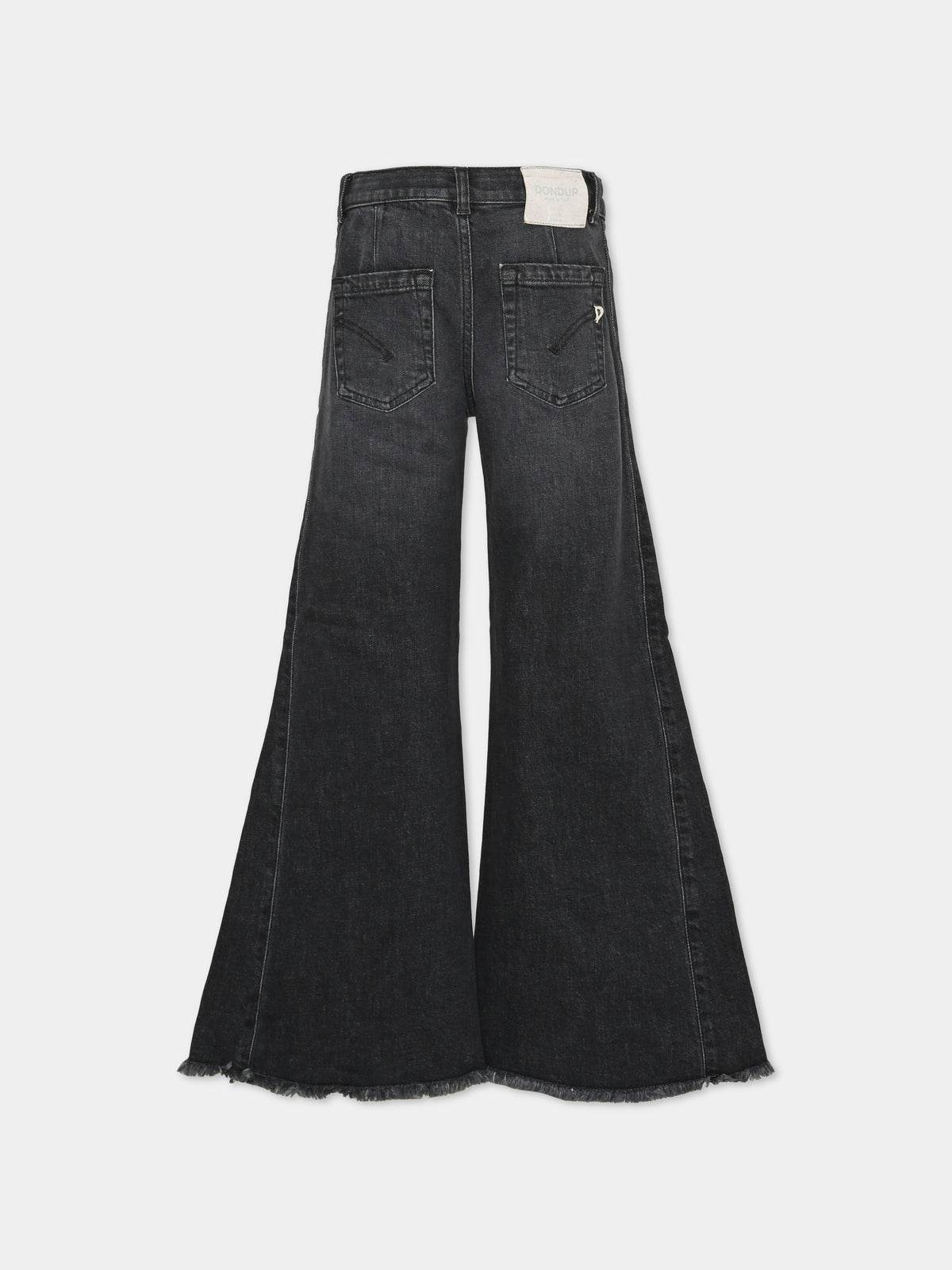 Jeans denim per bambina svasati,Dondup Kids,DFPA217 C DS041 N000