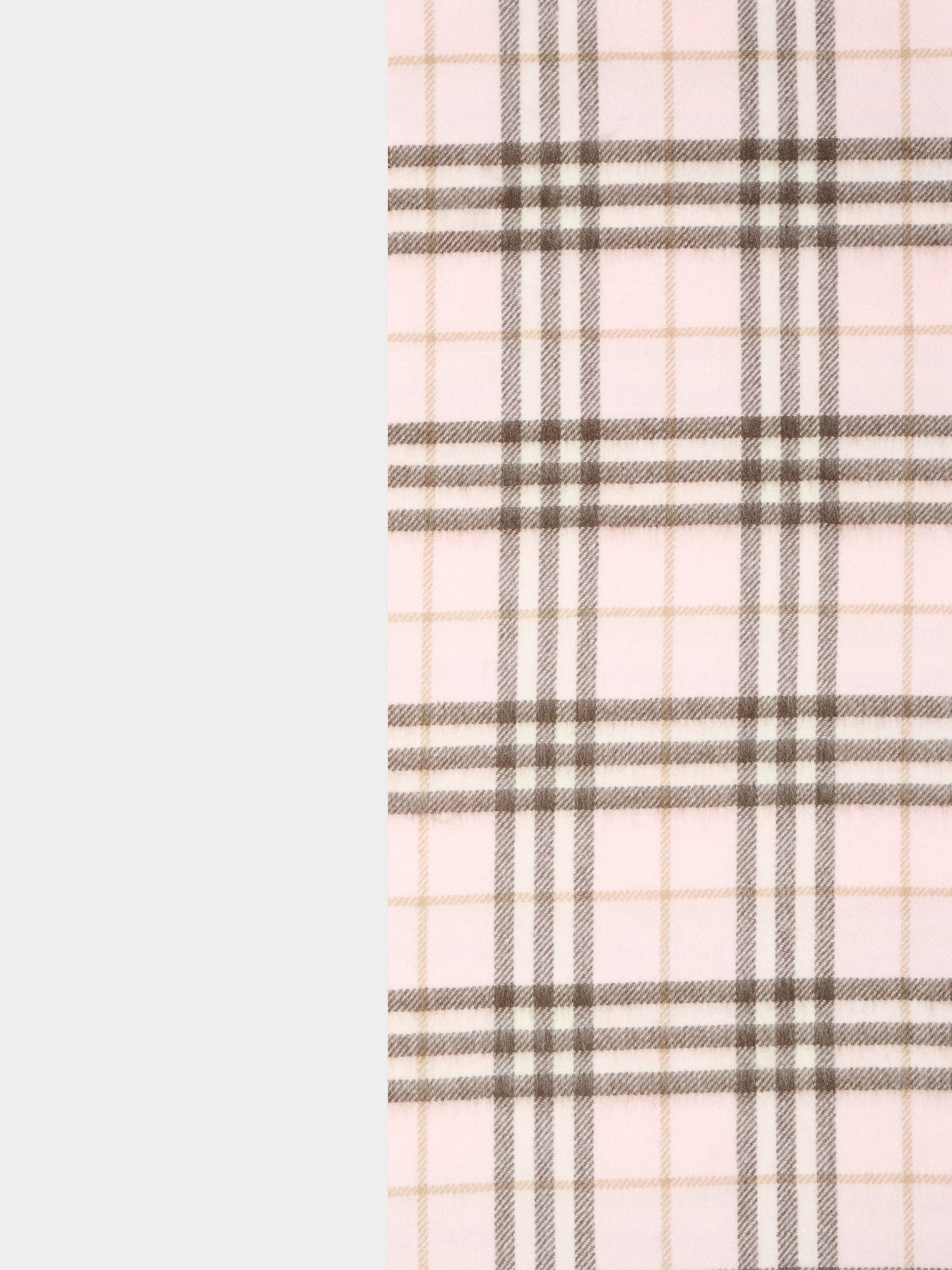 Sciarpa rosa per bambina con check,Burberry Kids,8132638 C2902