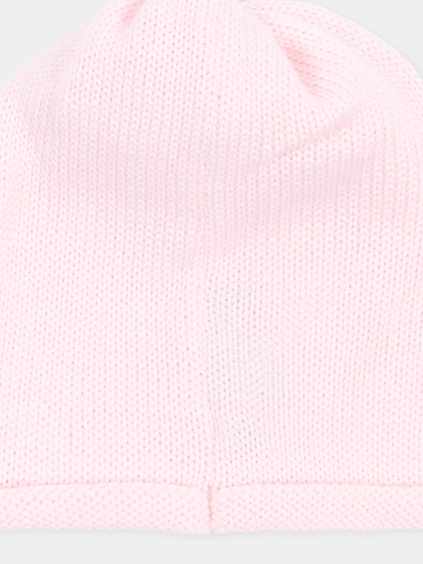 Cappellino rosa per neonata in maglia,Little Bear,4128 CIPRIA