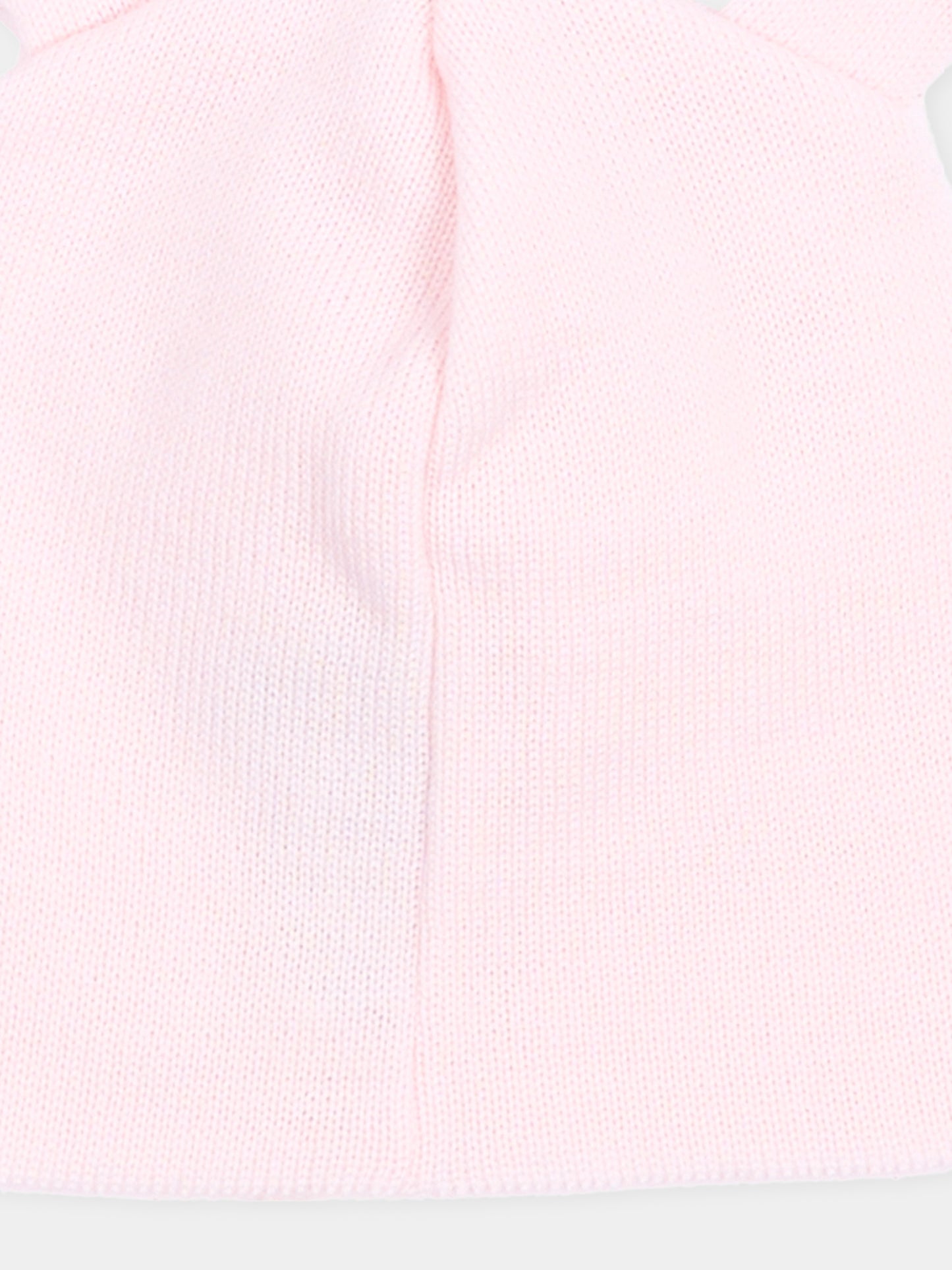 Cappello rosa per neonata con orecchie,Little Bear,4103 CIPRIA