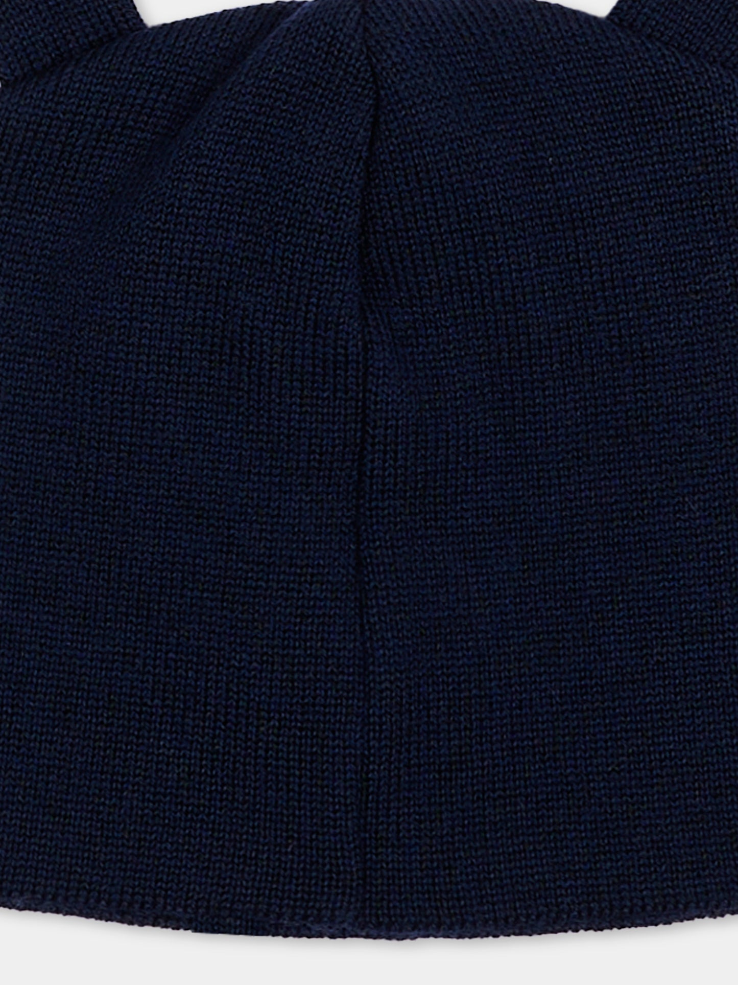 Cappello blu per neonato con orecchie,Little Bear,4103 BLU