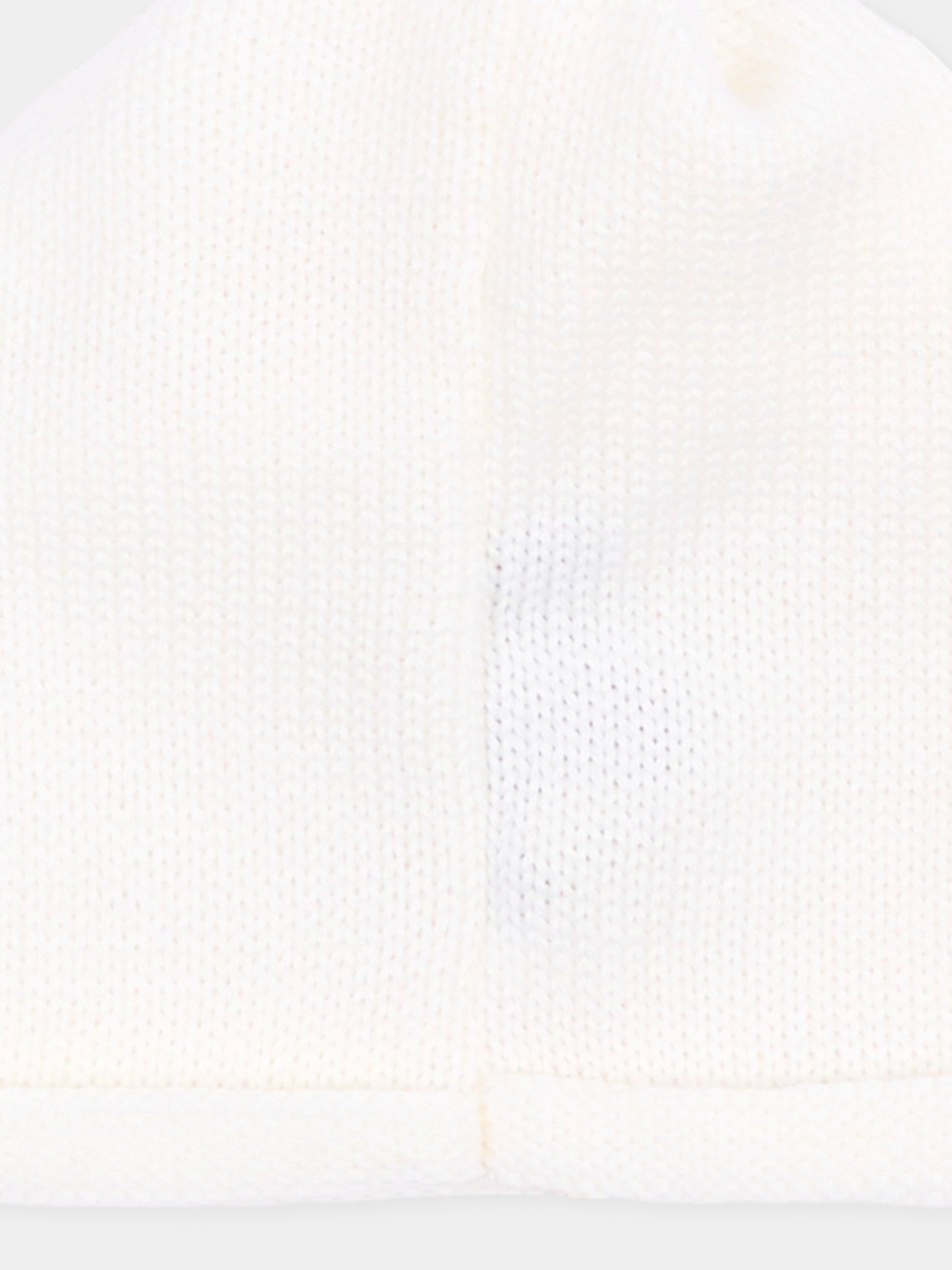 Cappello avorio per neonati in lana,Little Bear,4128 LATTE