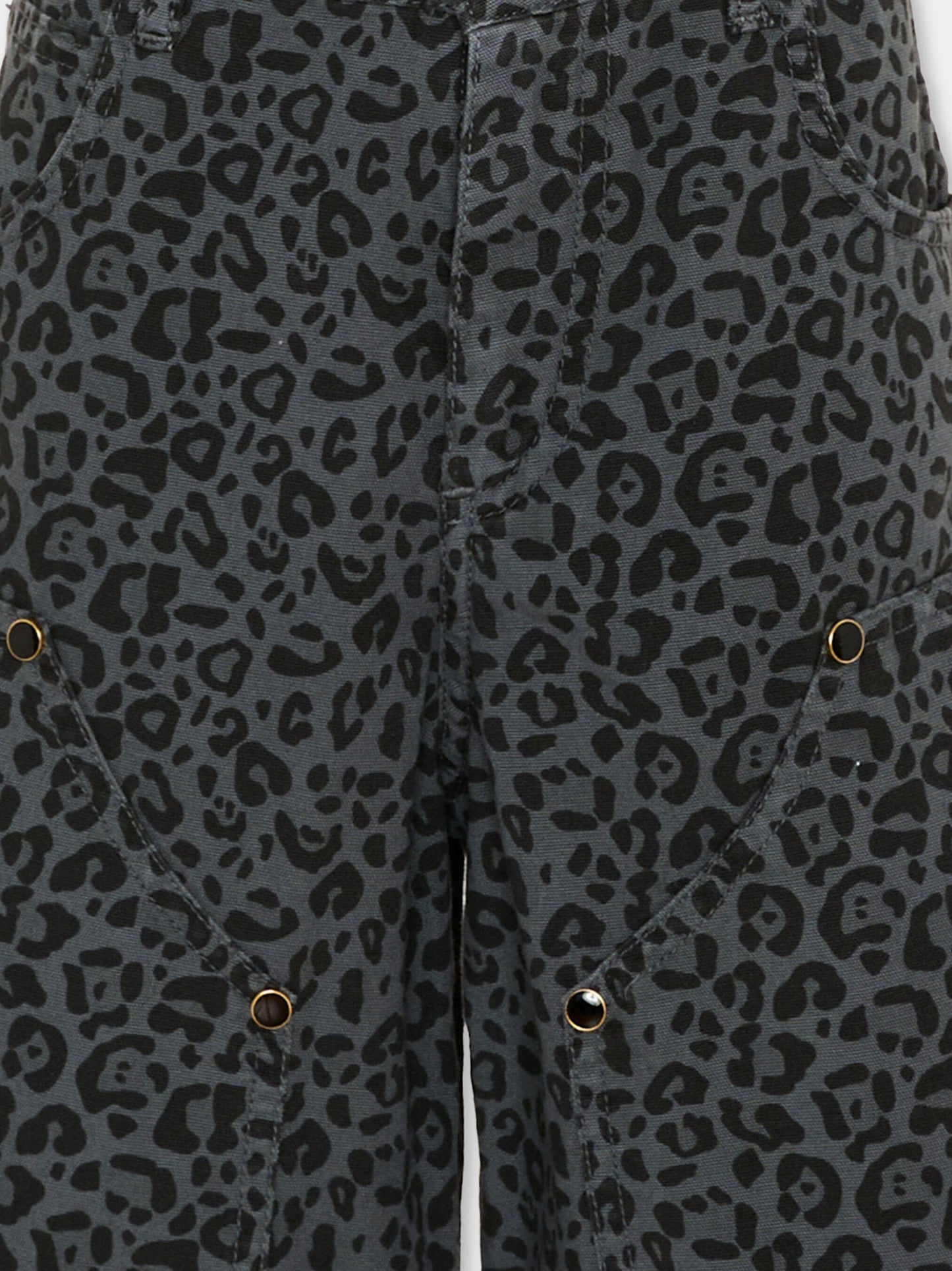 Shorts grigi per bambina animalier,Msgm Kids,F5MSJGBE131 103