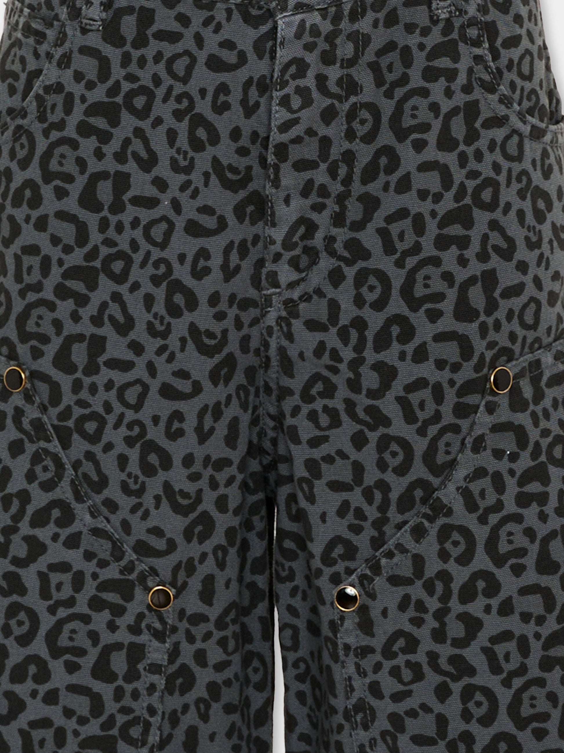 Shorts grigi per bambina animalier,Msgm Kids,F5MSJGBE131 103