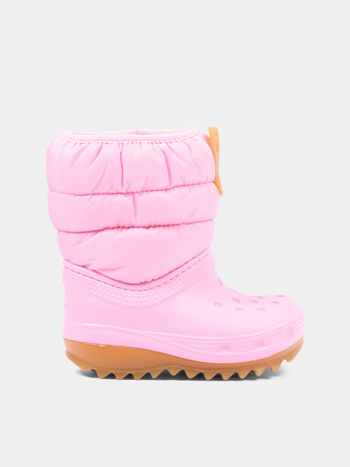 Stivali da neve rosa per bambina,Crocs,207683 PTGM