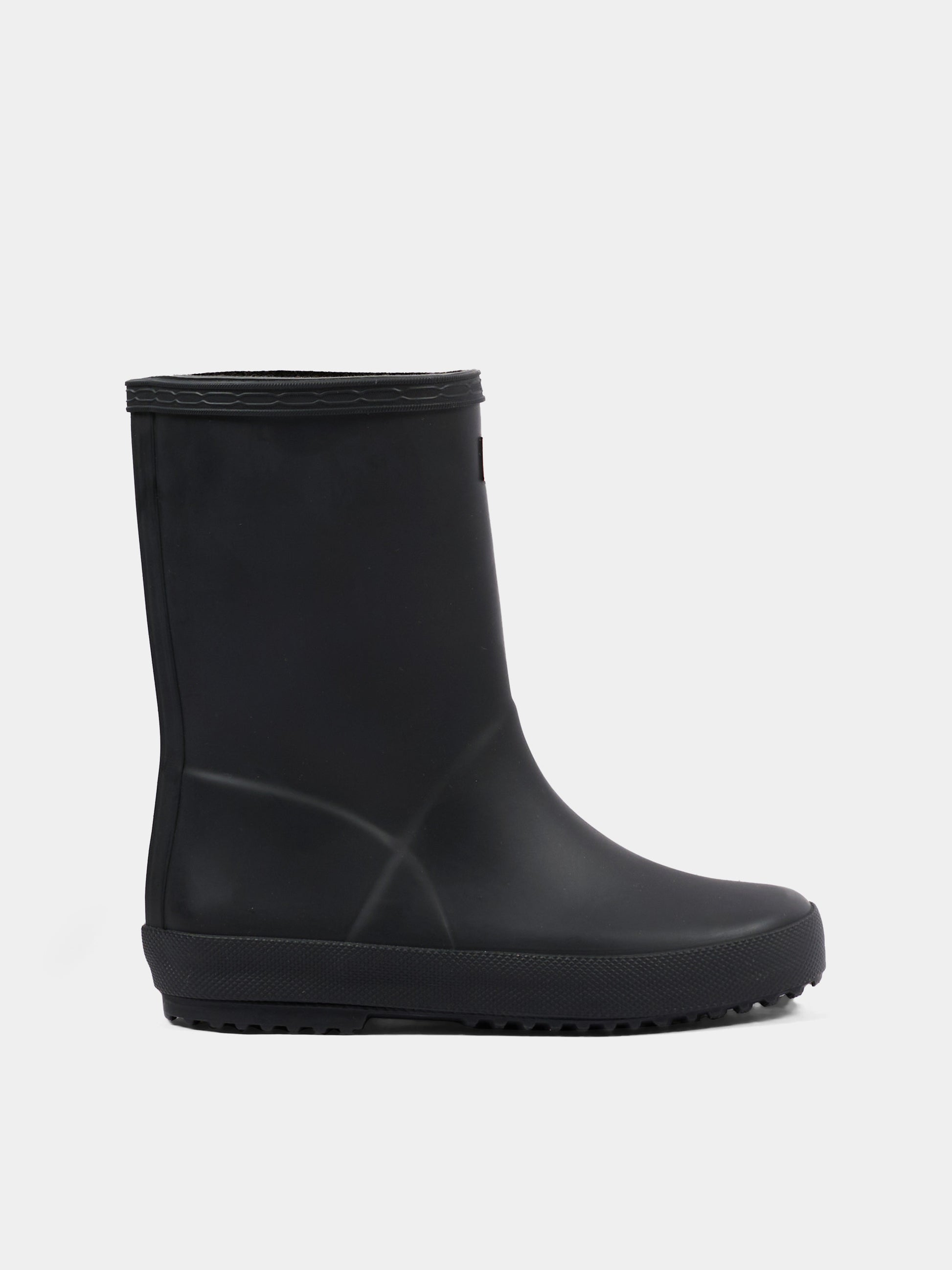Stivali Pioggia neri per bambini con logo,Hunter,HFRK0032252 BLACK
