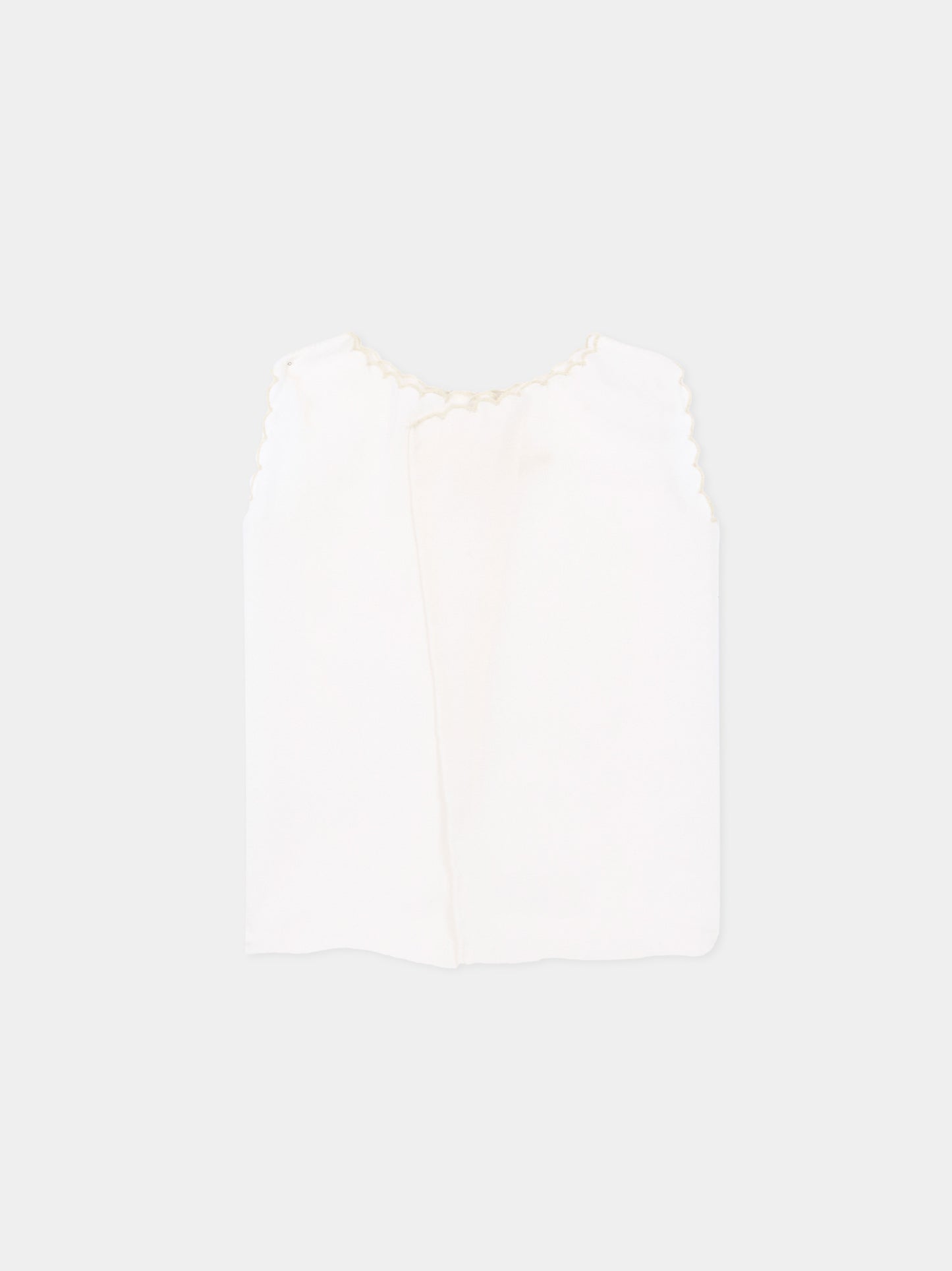 Camicia della fortuna avorio per neonata,Mariella Ferrari,COA1 AVORIO