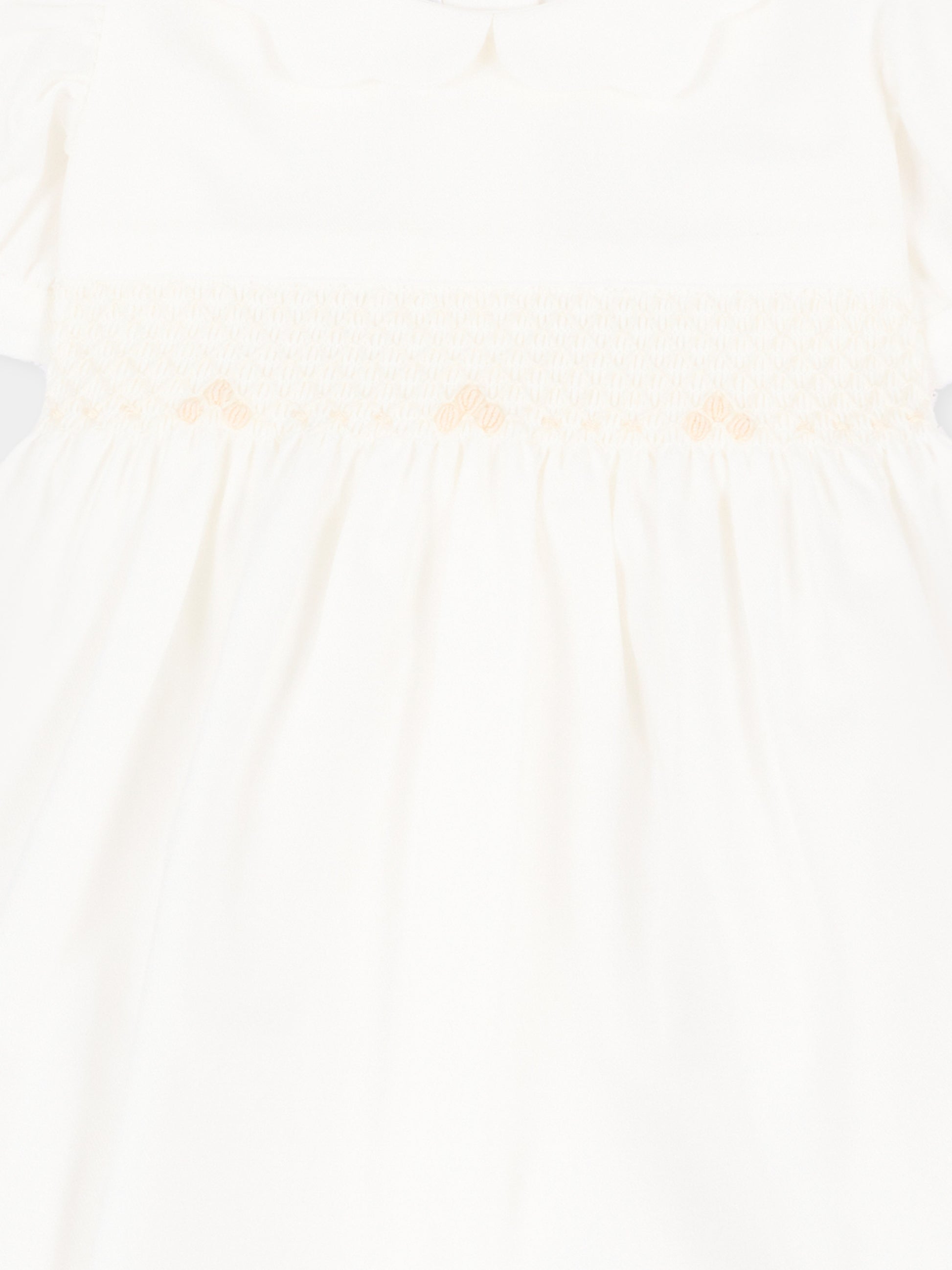 Pagliaccetto beige per neonata con fiocco,Mariella Ferrari,PGD4 005