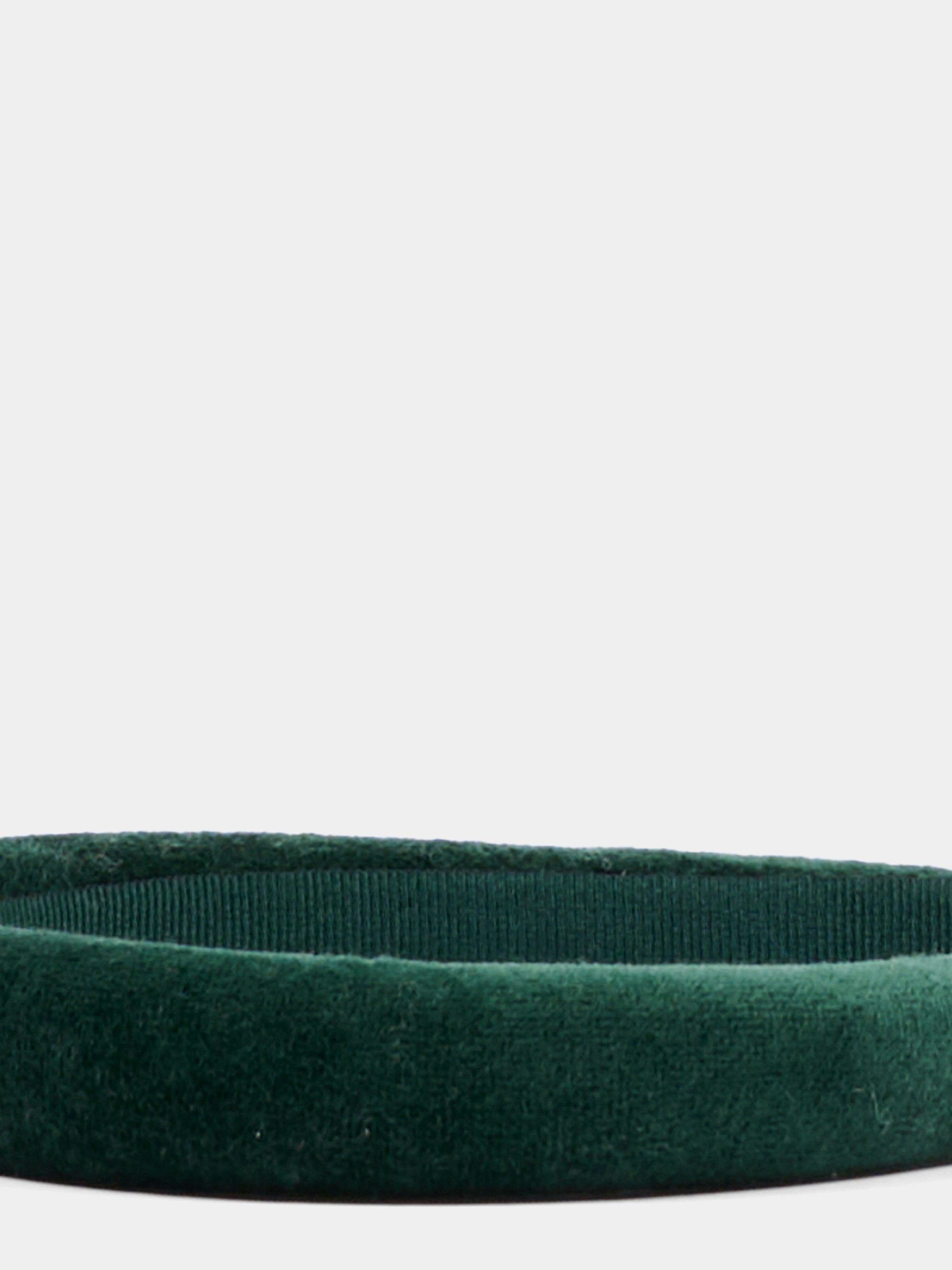 Cerchietto verde per neonata,Mariella Ferrari,BTC3 069
