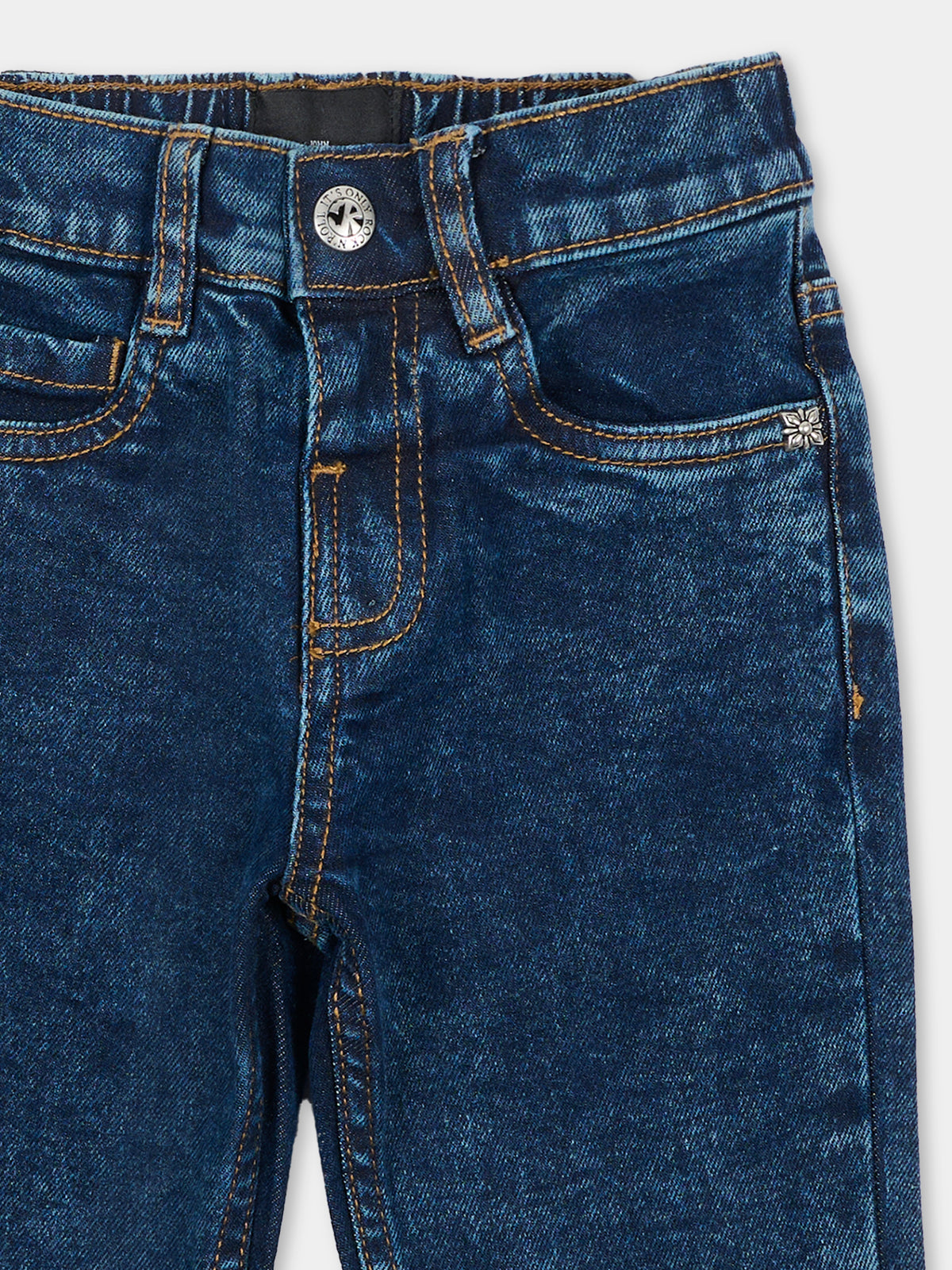 Jeans denim per neonato,Richmond,RIA26012JE D.BLUE_DK DENIM BLUE DARK
