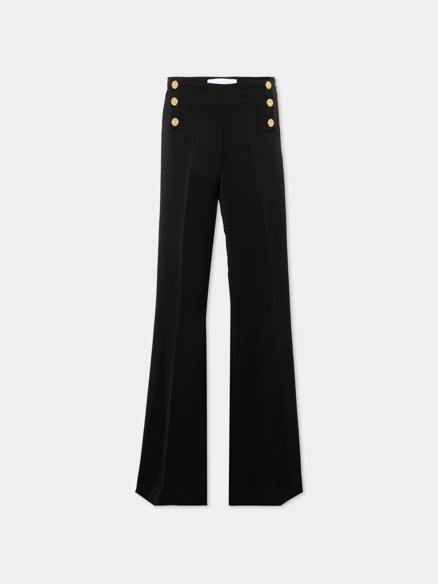 Pantalone nero per bambina,Roberto Cavalli Kids,CGA26162PA BLACK