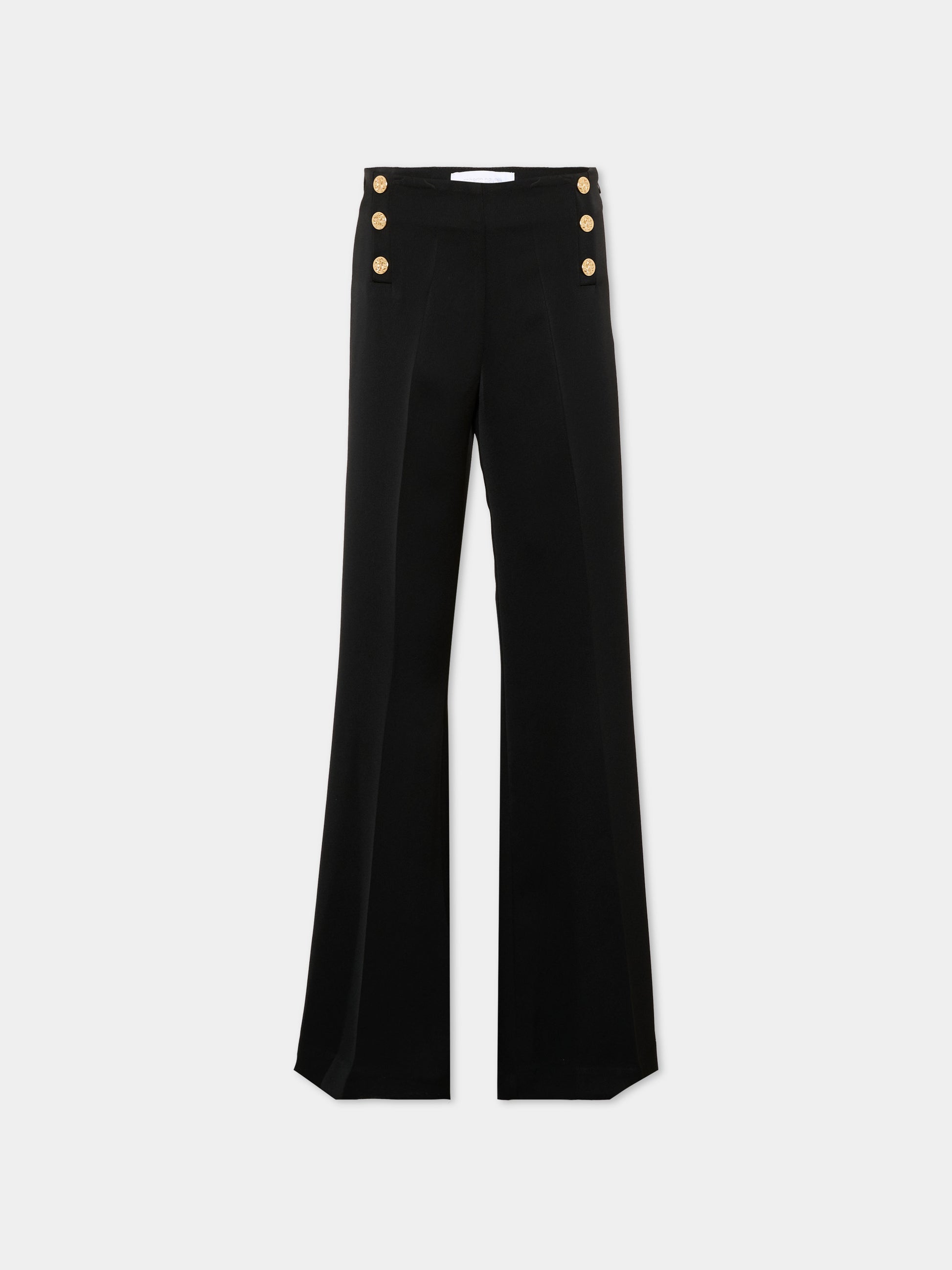 Pantalone nero per bambina,Roberto Cavalli Kids,CGA26162PA BLACK
