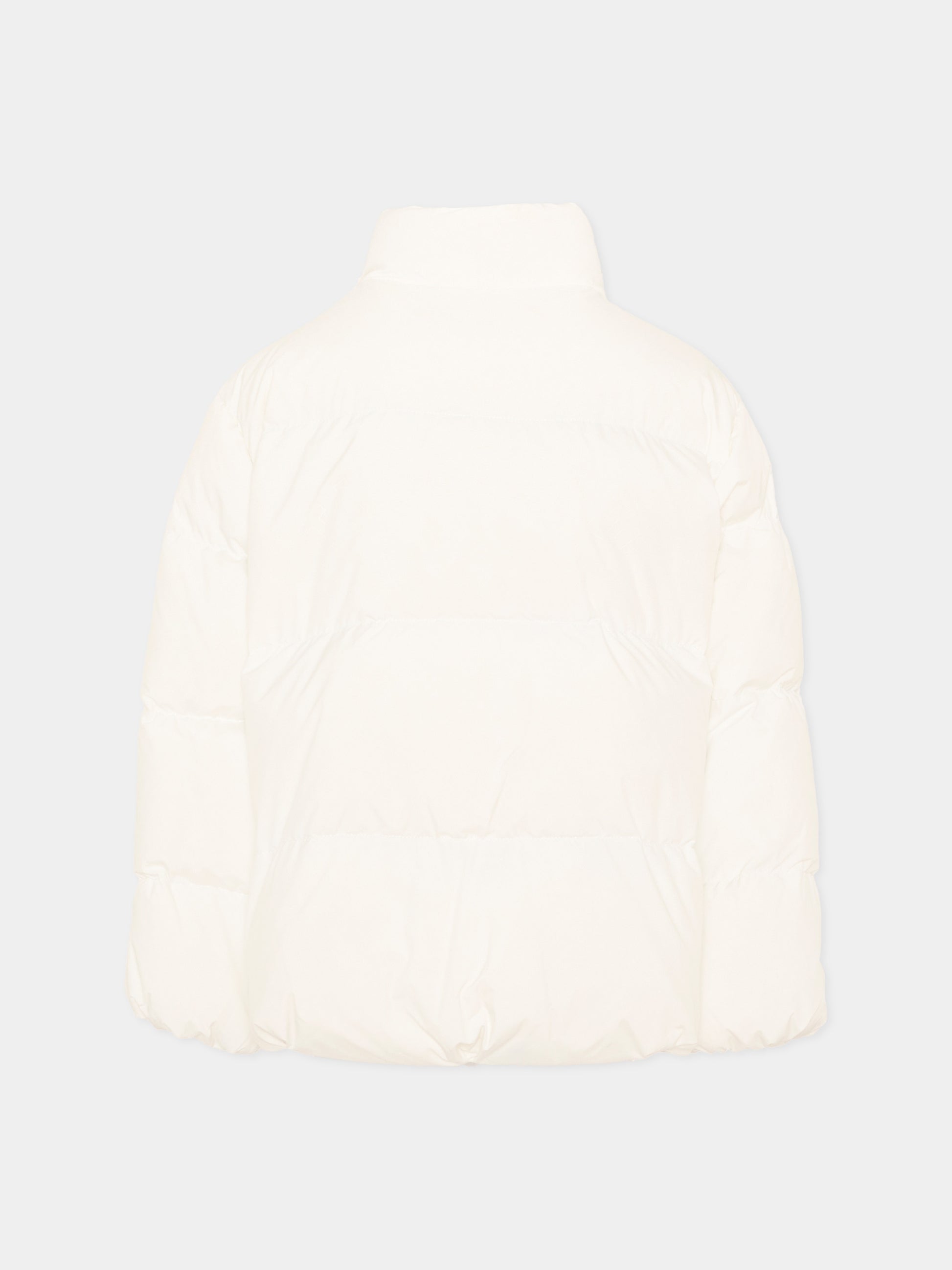 Piumini avorio per bambina,Trussardi Junior,TGA26064PI ALMOND ALMOND