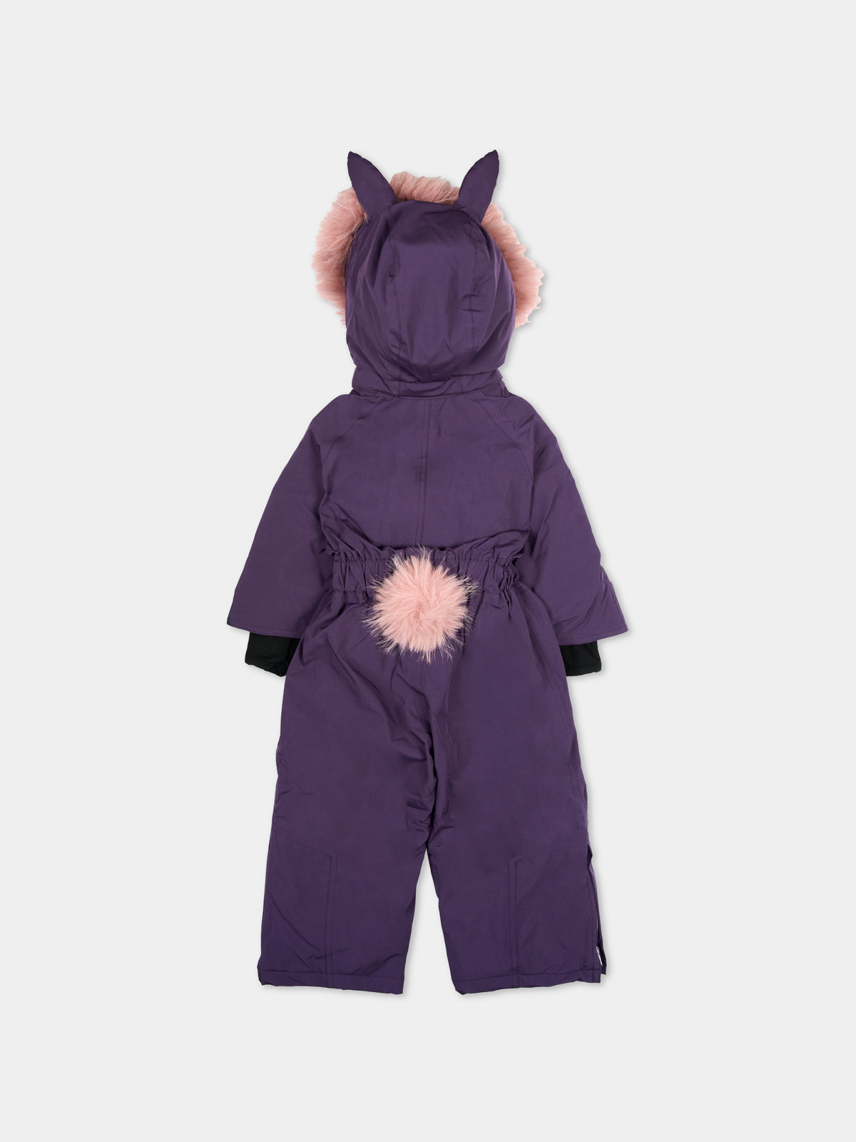 Purple Hop The Bunny snow suit for kids