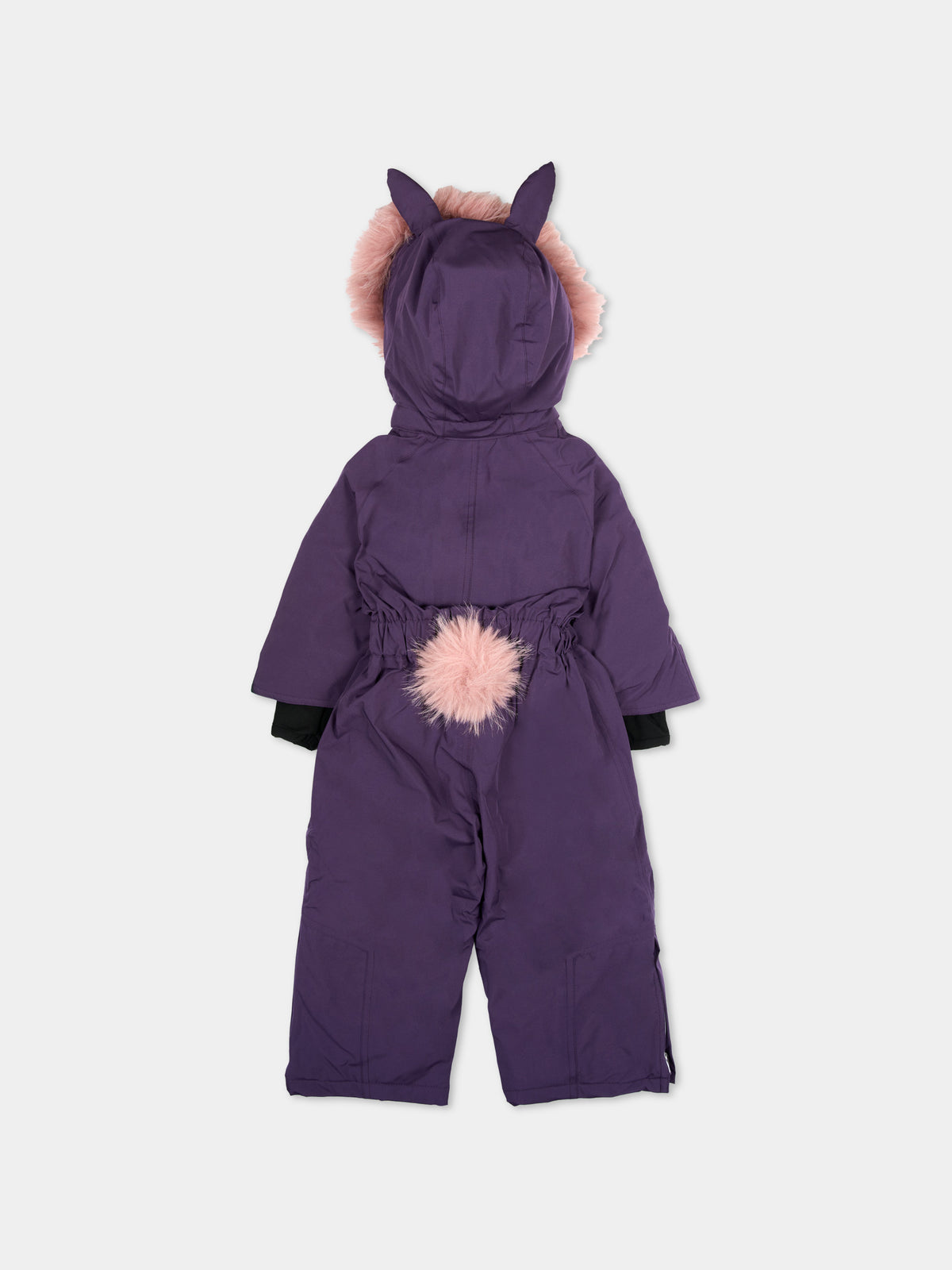 Tuta da neve viola Hop The Bunny per bambini,Roarsome,HOP THE BUNNY SKI SUITS