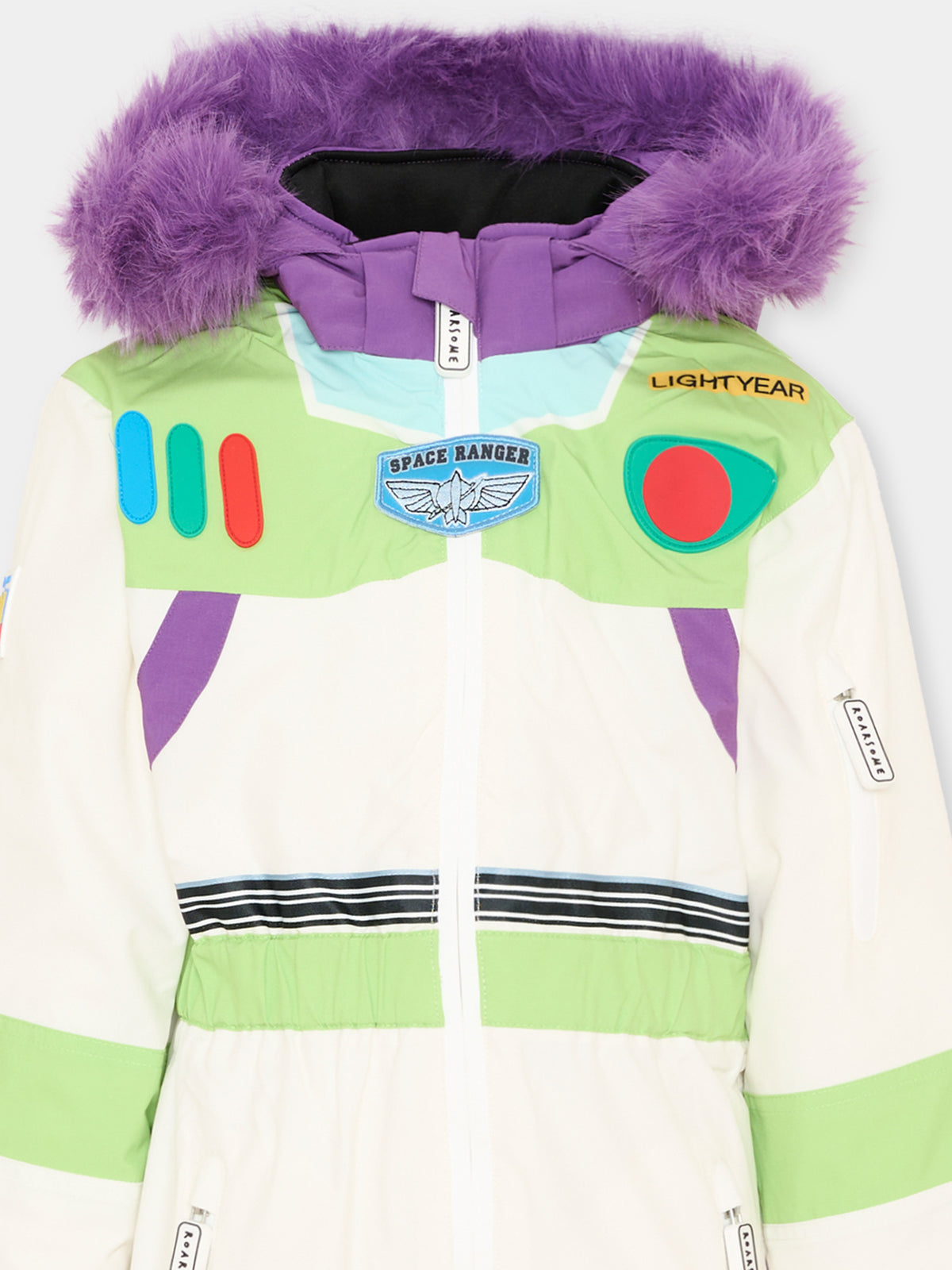 Tuta da neve bianca Buzz Lightyear per bambino Disney,Roarsome,BUZZ SKI SUITS