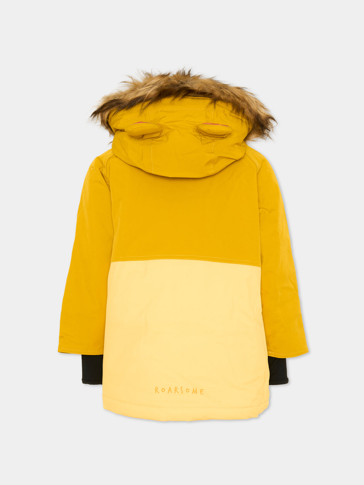 Piumino da neve giallo Cub The Lion per bambino,Roarsome,CUB THE LION SKI JACKET