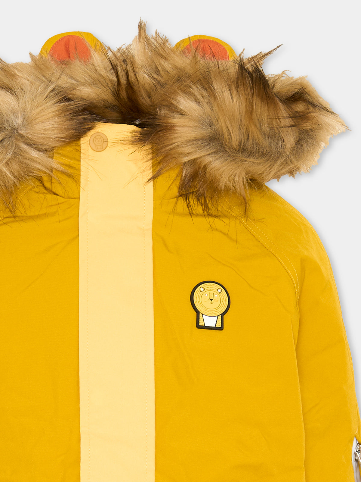 Piumino da neve giallo Cub The Lion per bambino,Roarsome,CUB THE LION SKI JACKET