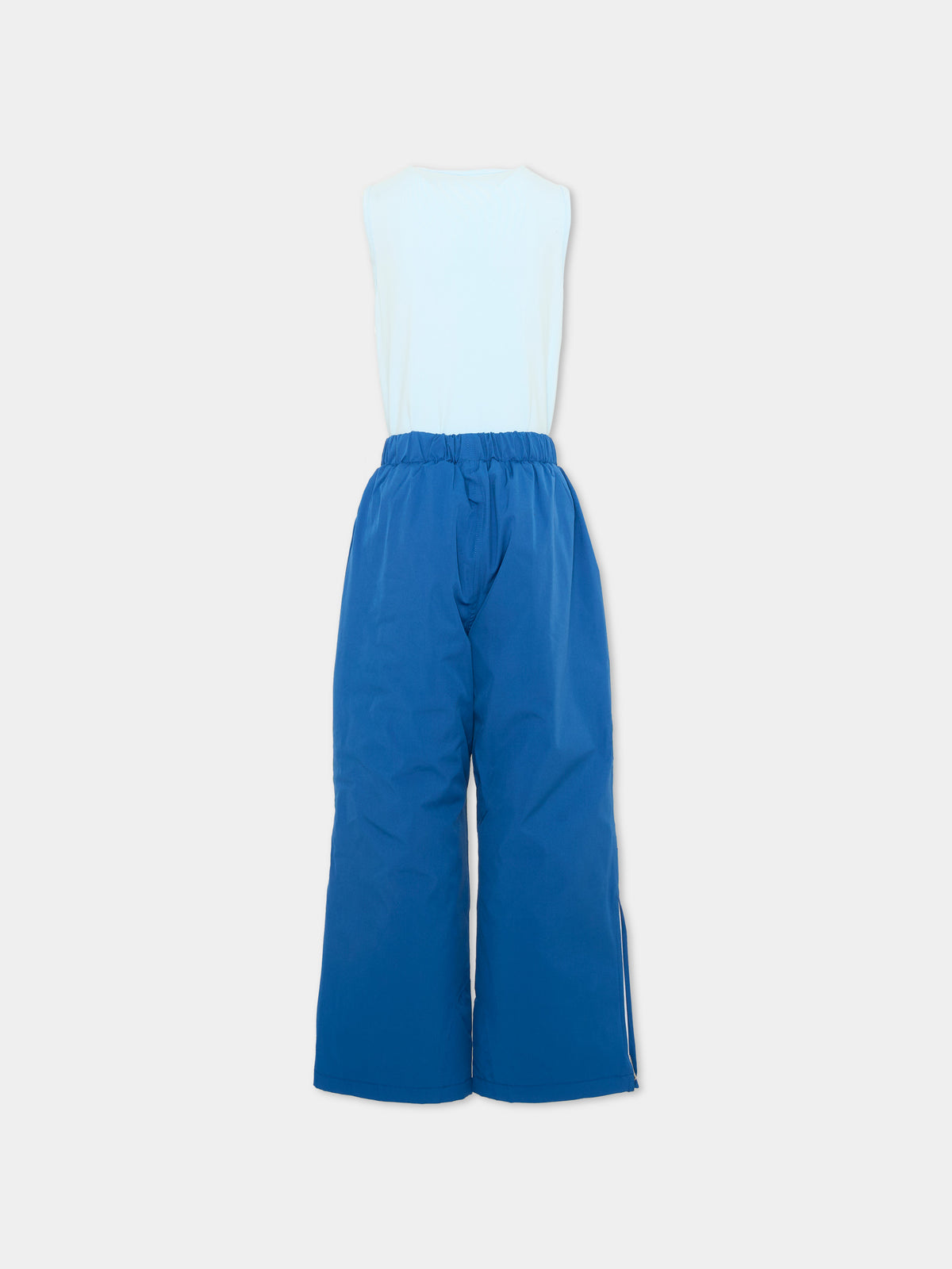 Pantalone da neve azzurro Reef The Shark per bambino,Roarsome,REEF THE SHARK SKI SALOPETTE
