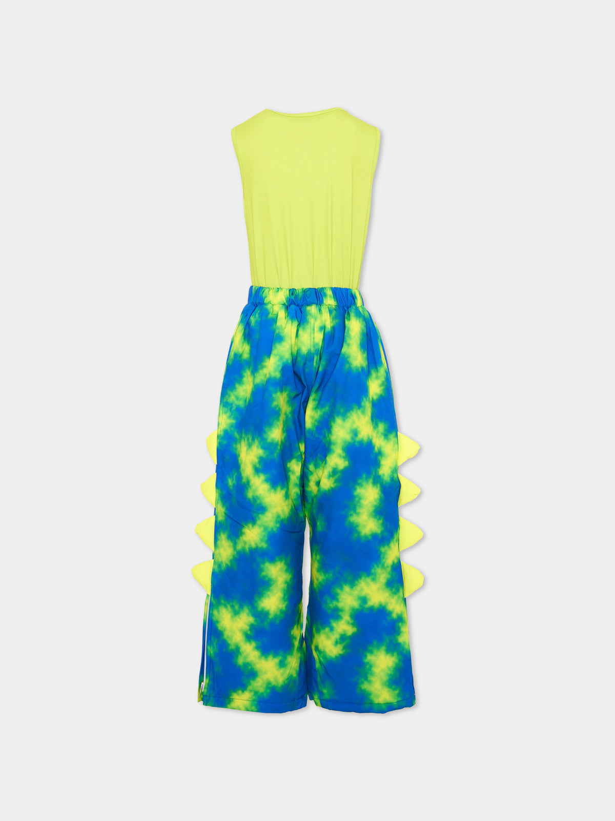 Pantalone da neve blu Camo The Alien per bambini,Roarsome,ALIEN NEON SKI SALOPETTE