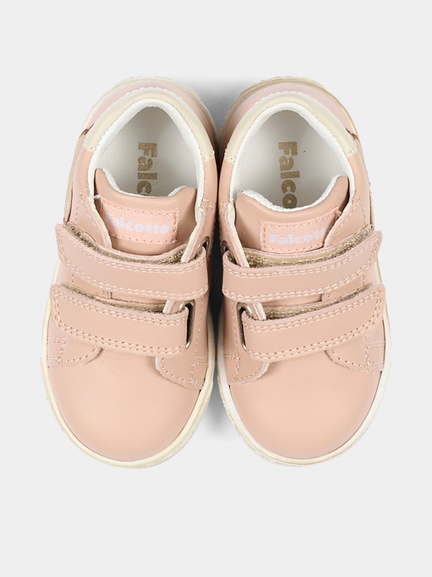 Sneakers rosa per neonata con orsetto,Falcotto,001 2020202 01 0M04