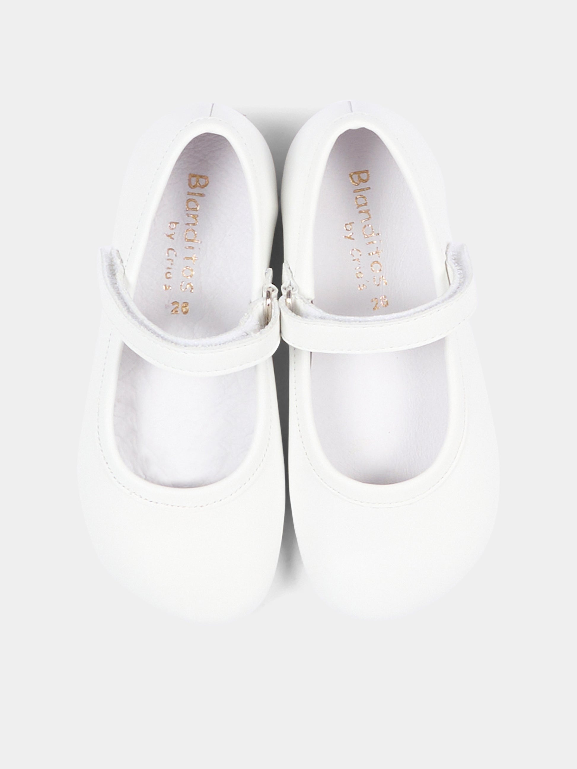 Ballerine bianche per bambina,Pisamonas,1815 BLANCO
