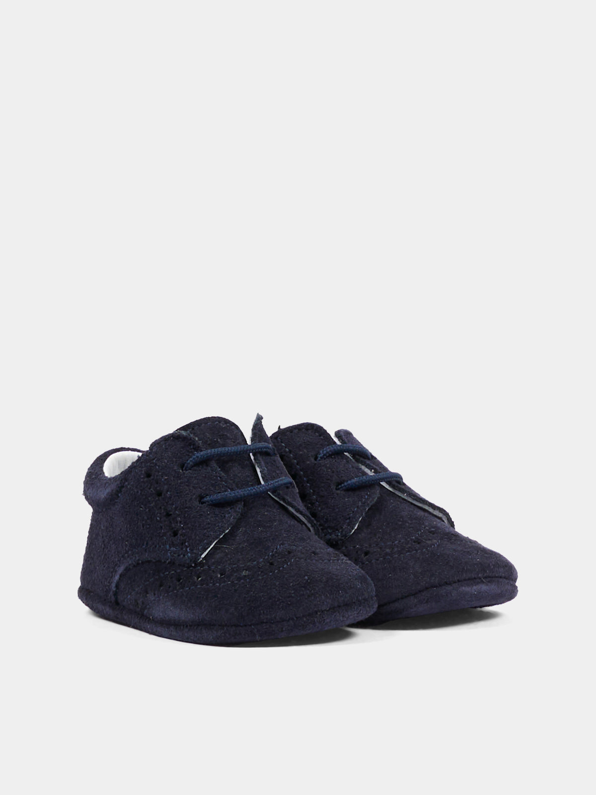 Scarpe stringate blu per neonato,Pisamonas,0483 AZUL MARINO