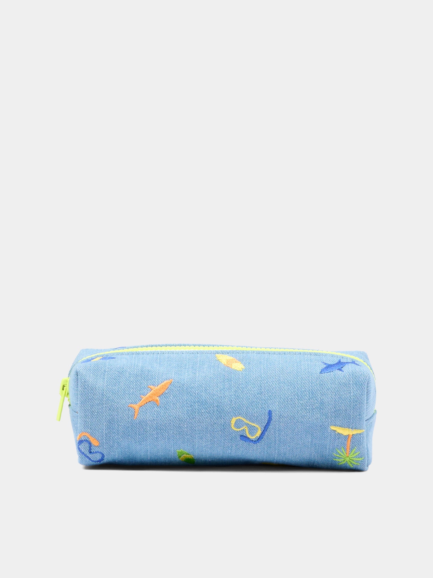 Astuccio denim per bambini con ricami,Billieblush,ZUPP336CZ40