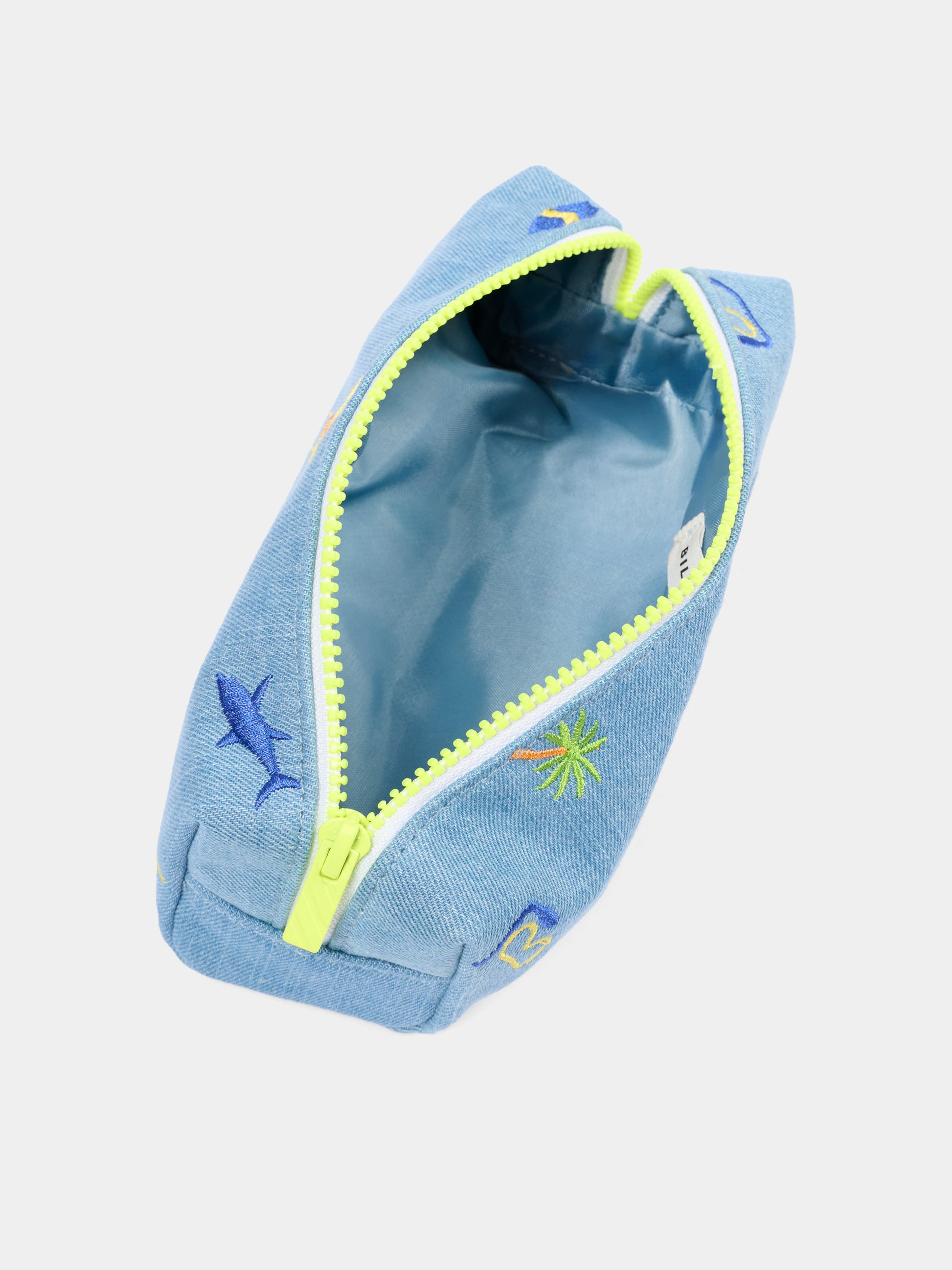 Astuccio denim per bambini con ricami,Billieblush,ZUPP336CZ40