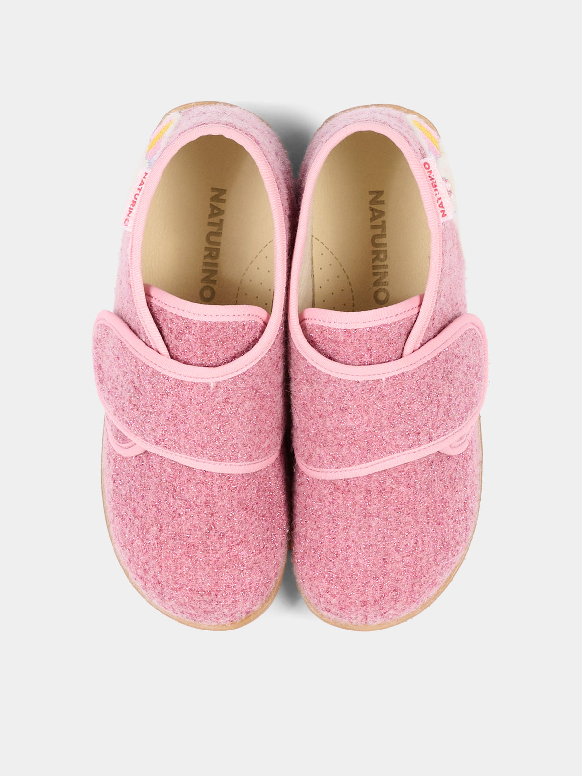 Pantofole rosa per bambina con unicorno,Naturino,001 4000738 01 0M02