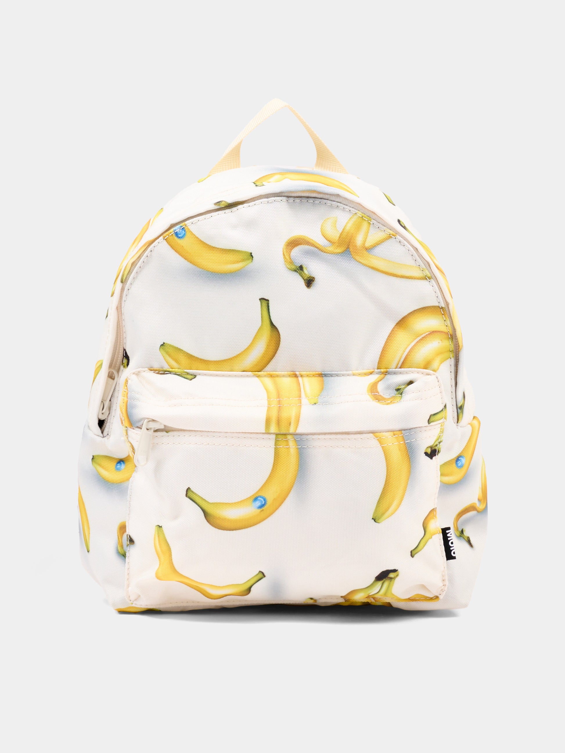 Zaino avorio per bambini con banane,Molo,7S25V202 9304 GIFT