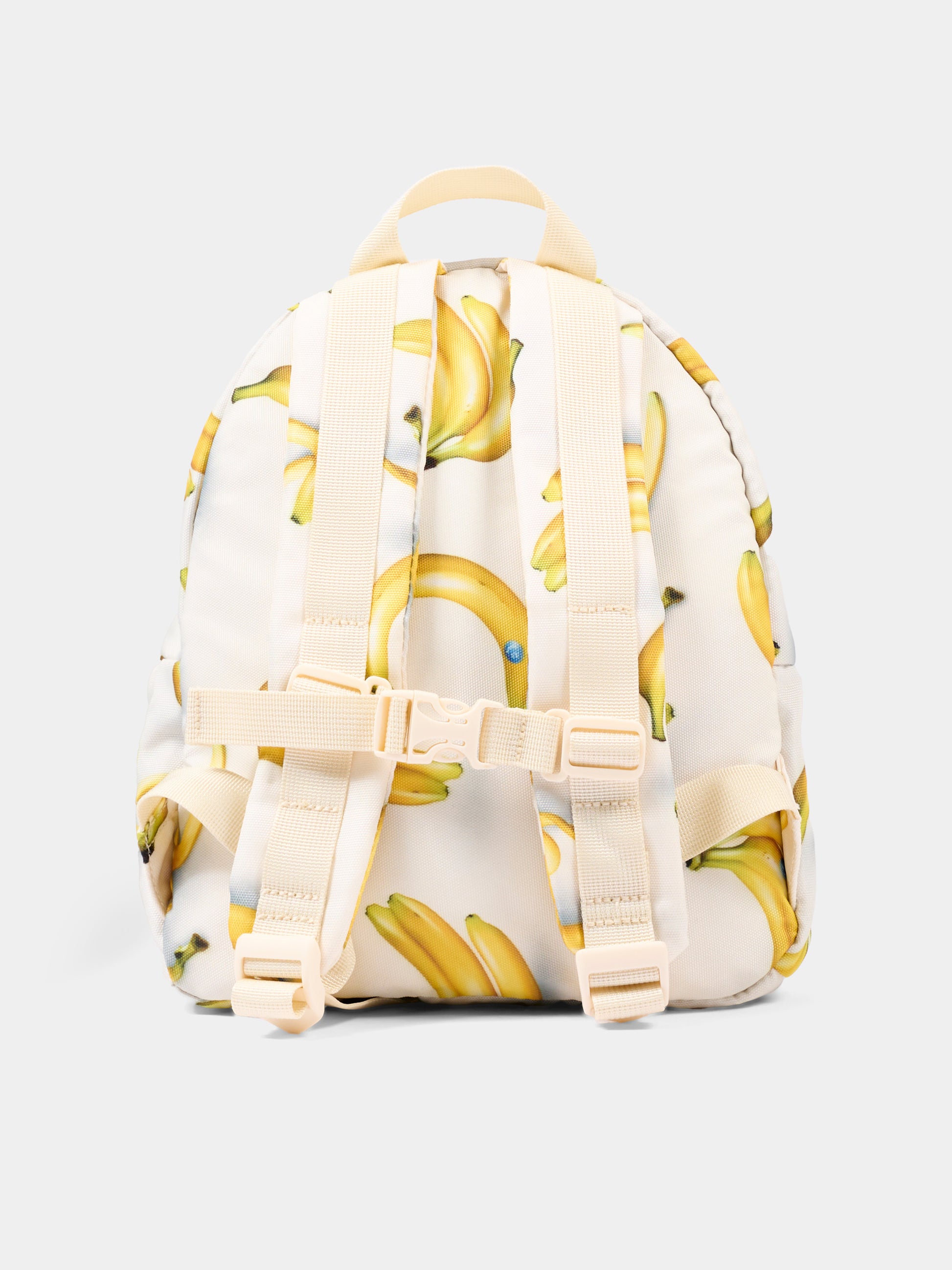 Zaino avorio per bambini con banane,Molo,7S25V202 9304 GIFT
