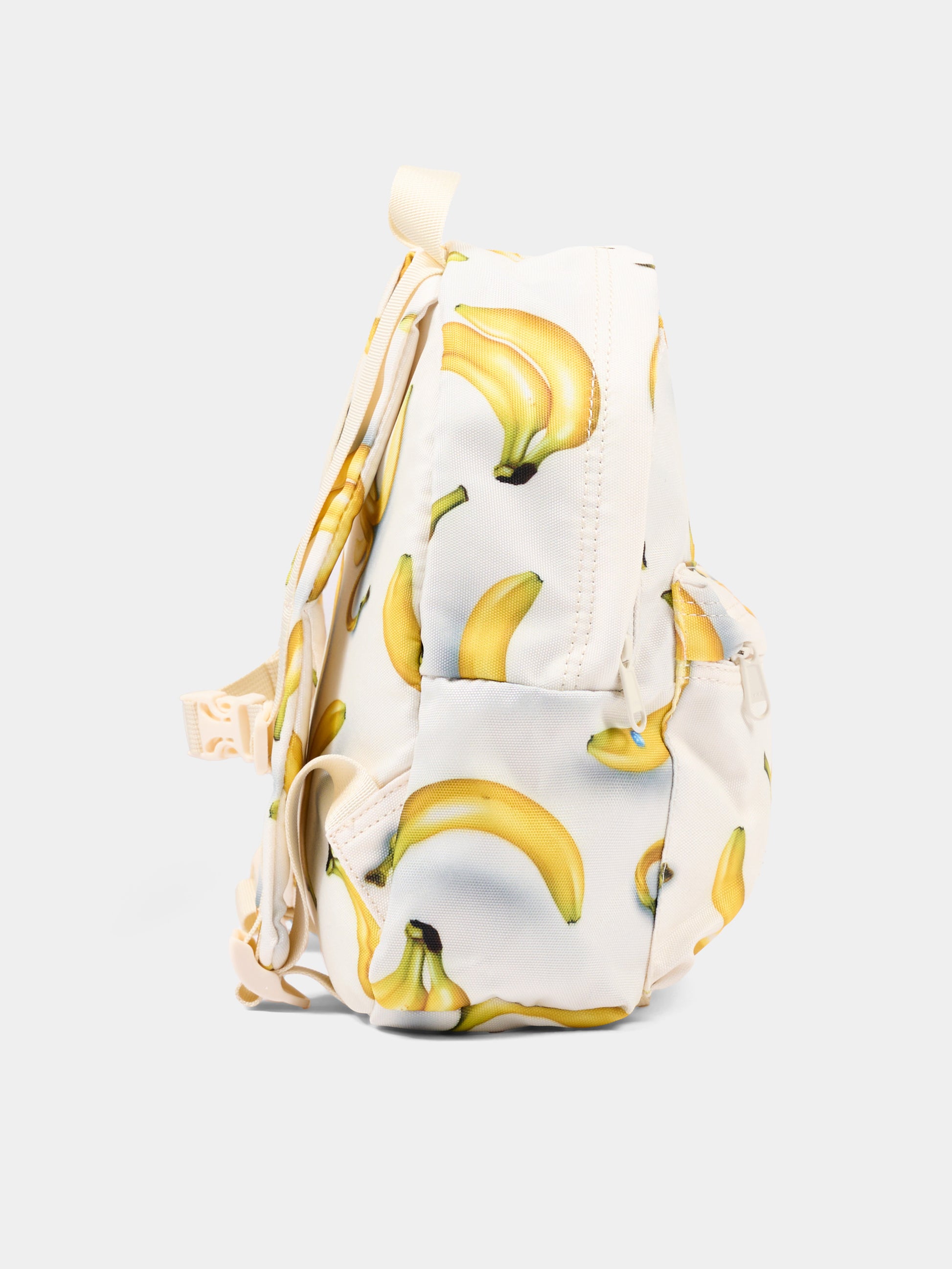 Zaino avorio per bambini con banane,Molo,7S25V202 9304 GIFT