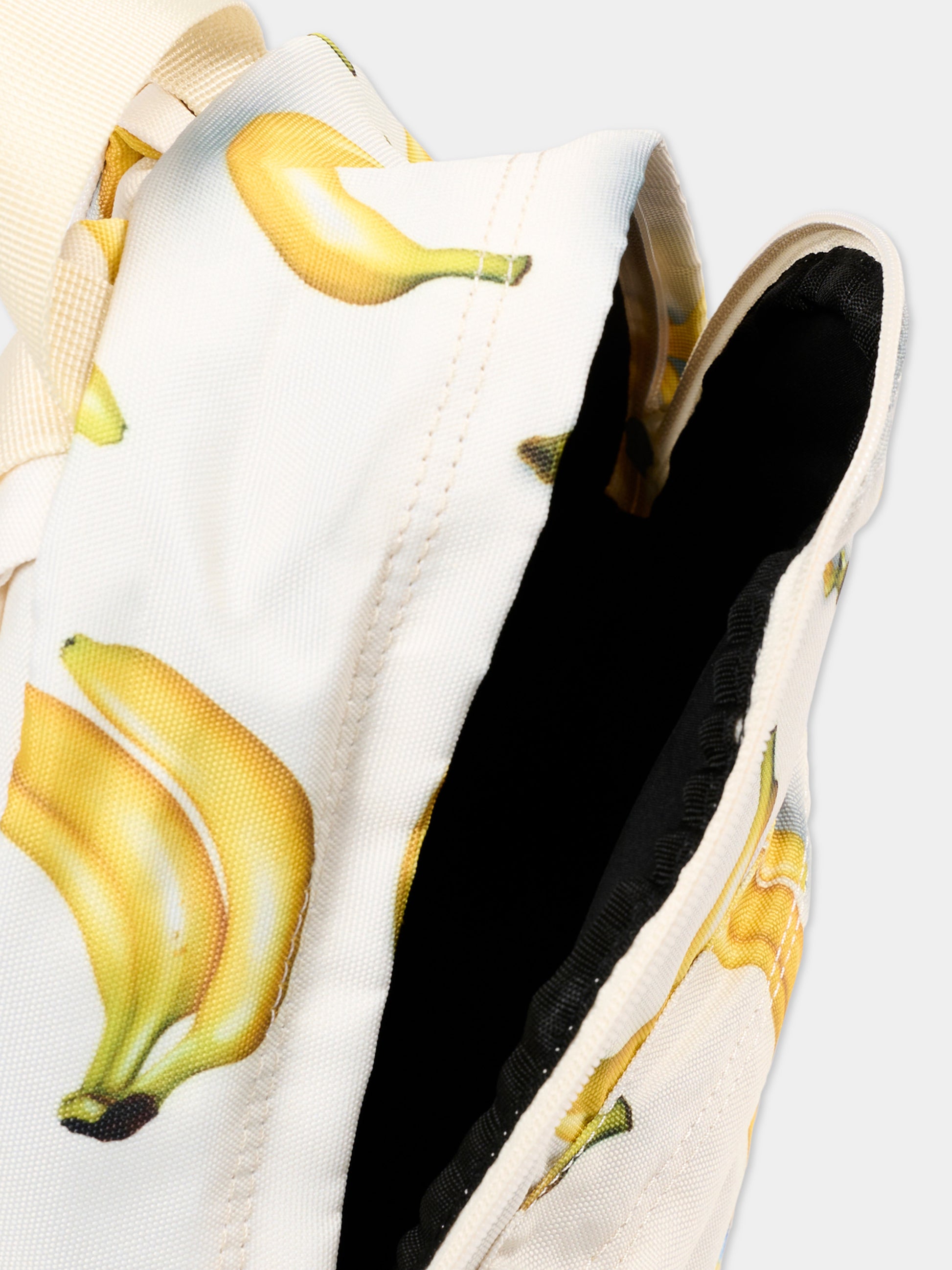 Zaino avorio per bambini con banane,Molo,7S25V202 9304 GIFT