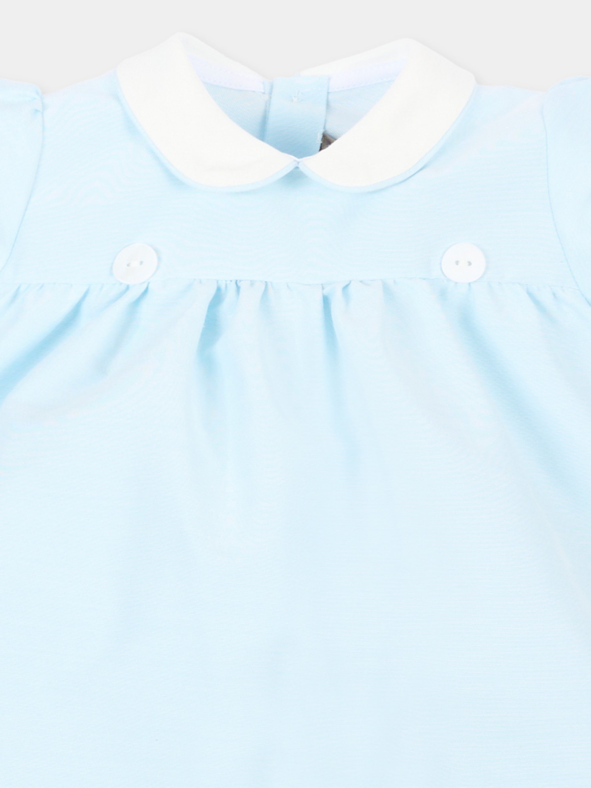 Pagliaccetto azzurro per neonato,Little Bear,3206 CIELO