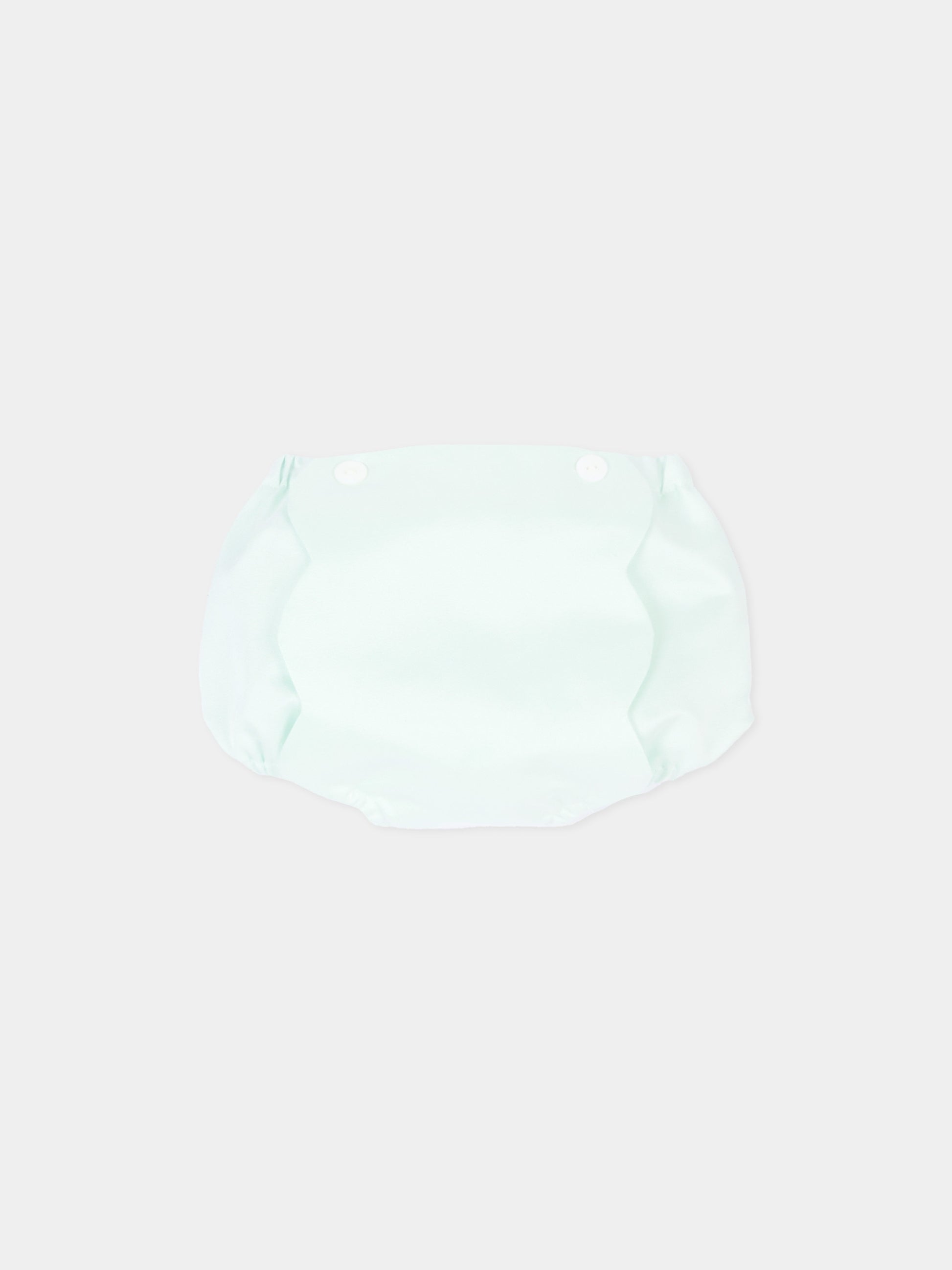 Pagliaccetto verde per neonato,Little Bear,3208 MENTA