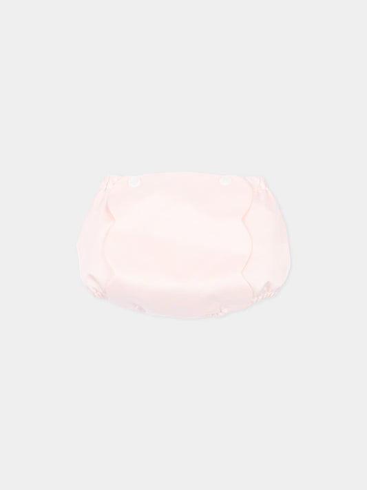 Pagliaccetto rosa per neonata,Little Bear,3208 ROSA