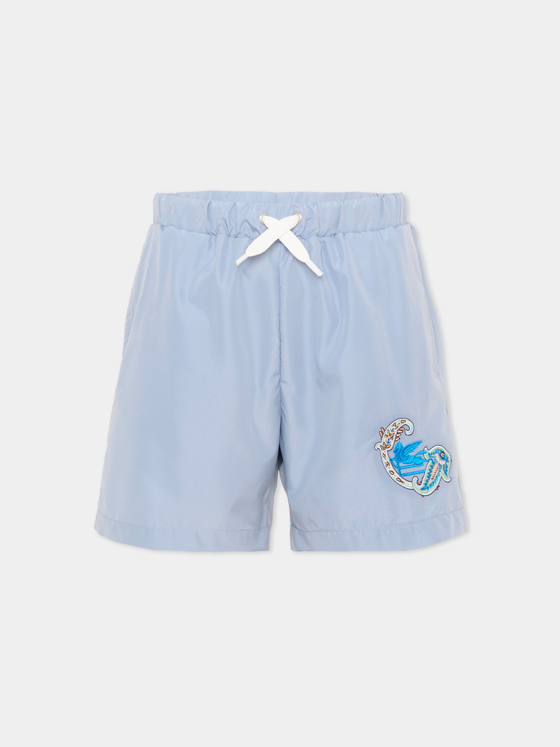 Boxer mare celeste per bambino paisley,Etro,GYCP09 N0325 603