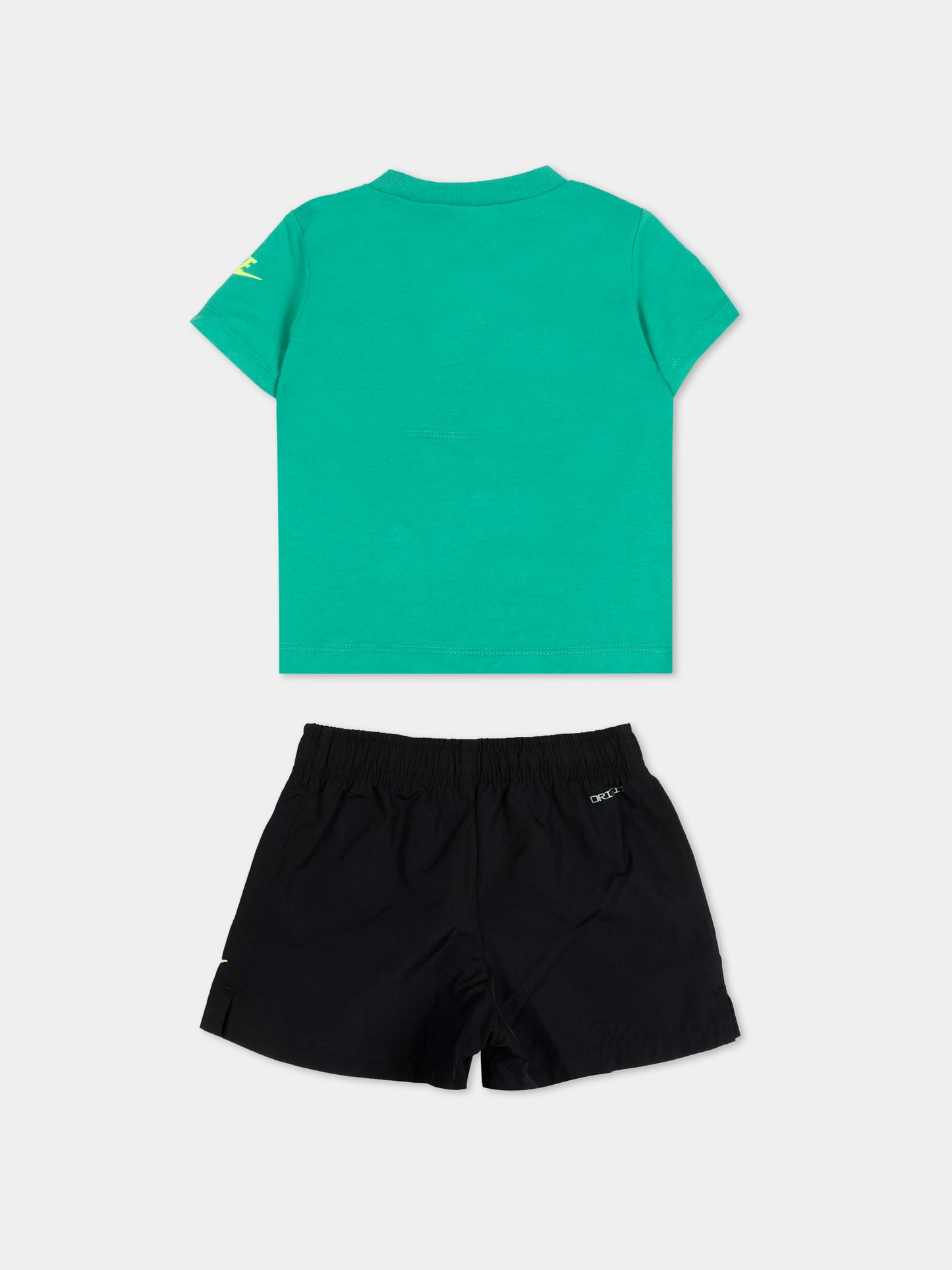 Completo sportivo verde per neonato,Nike,66M991 023