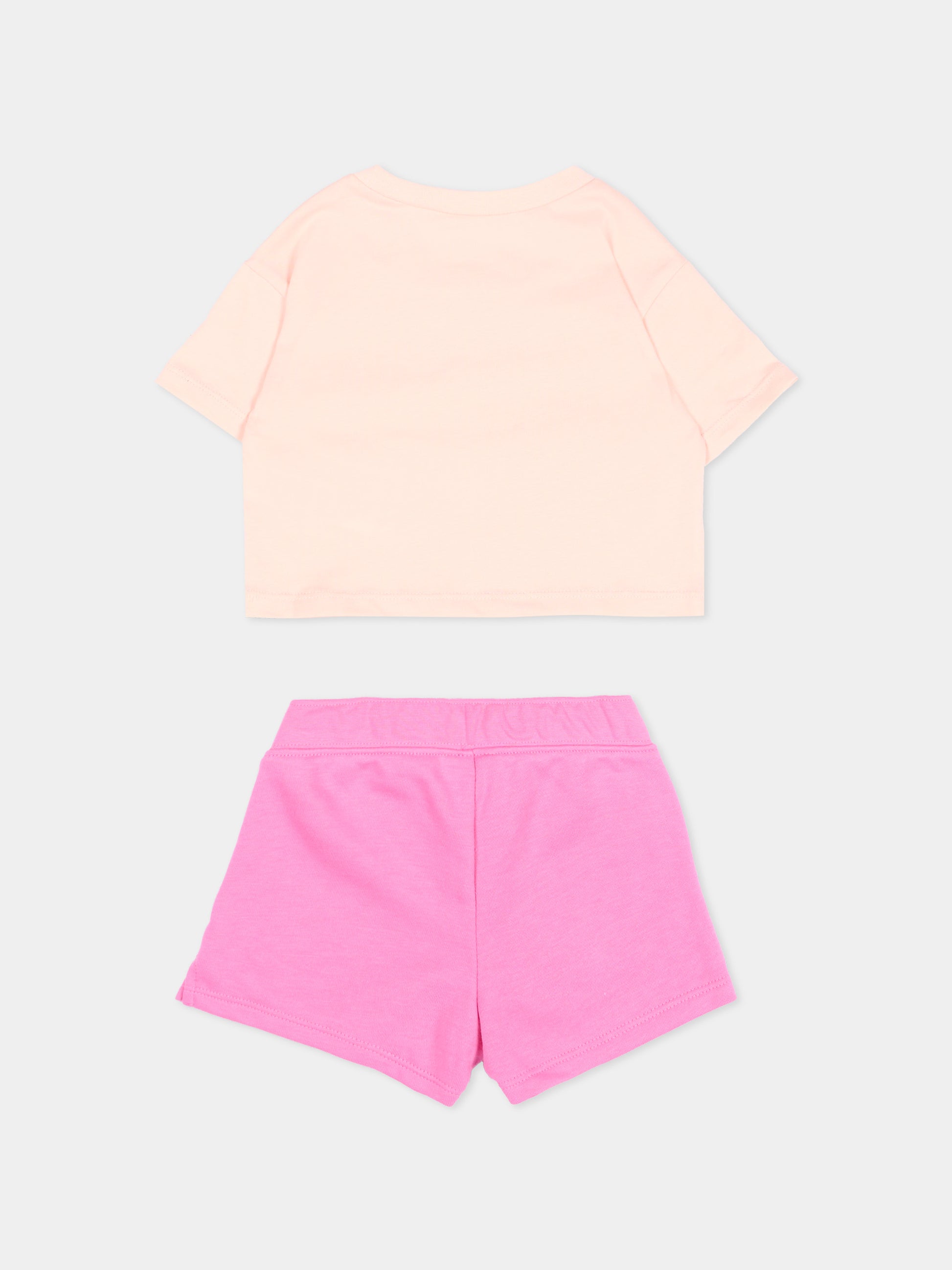 Completo sportivo rosa per neonata,Nike,16N021 AFN