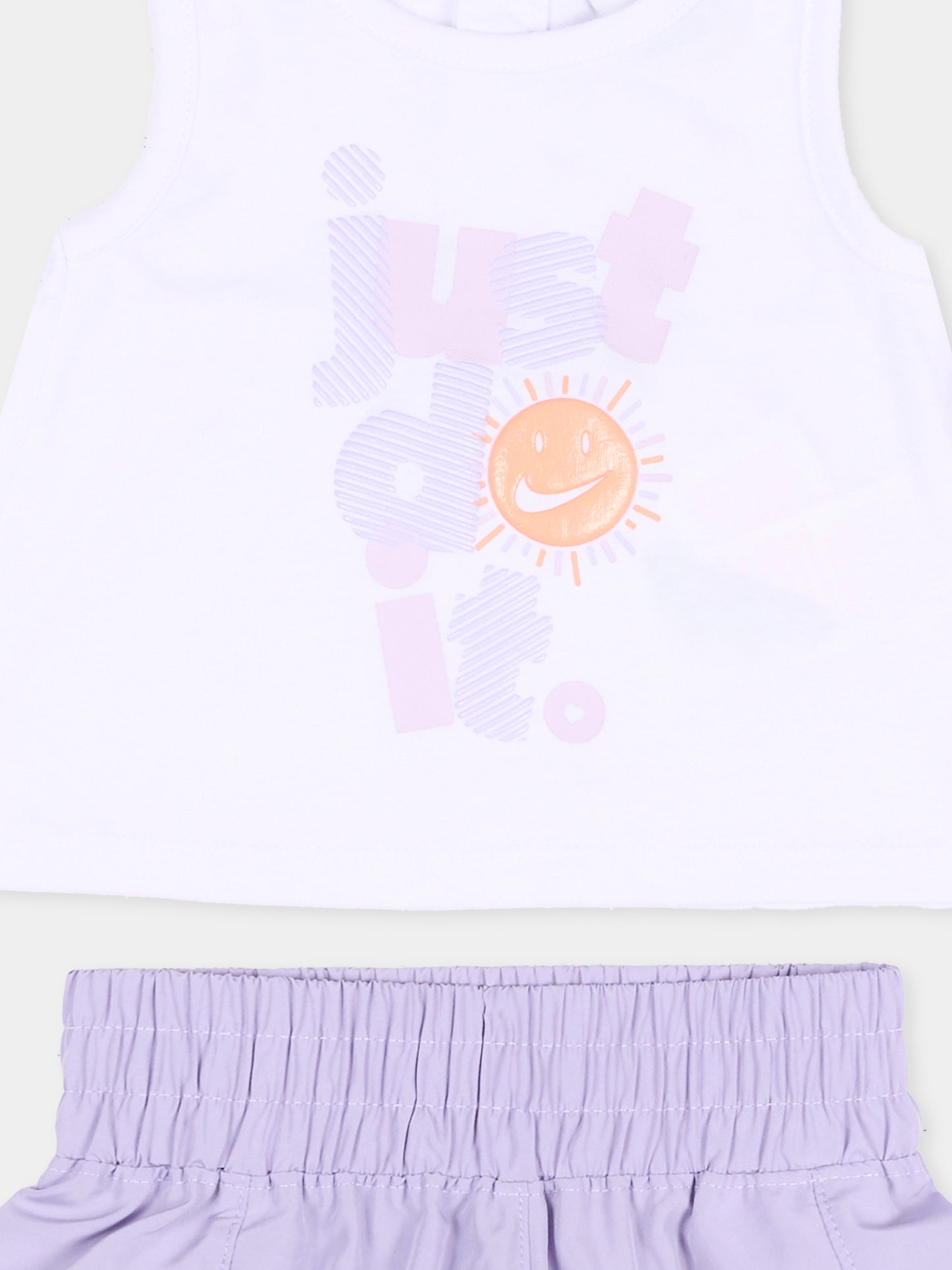 Completo sportivo lilla per neonata,Nike,16M934 P63