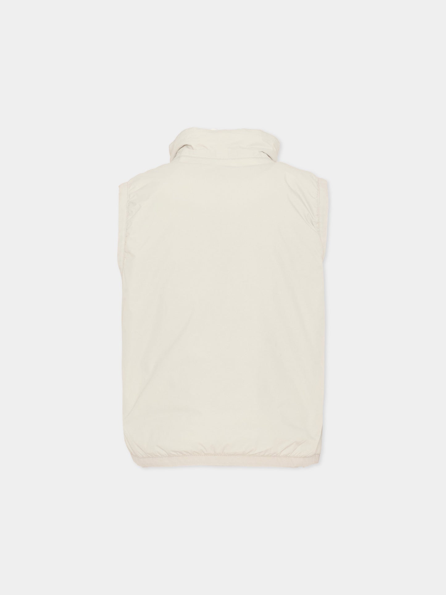 Gilet beige per bambini,K-way,K7141GW 634