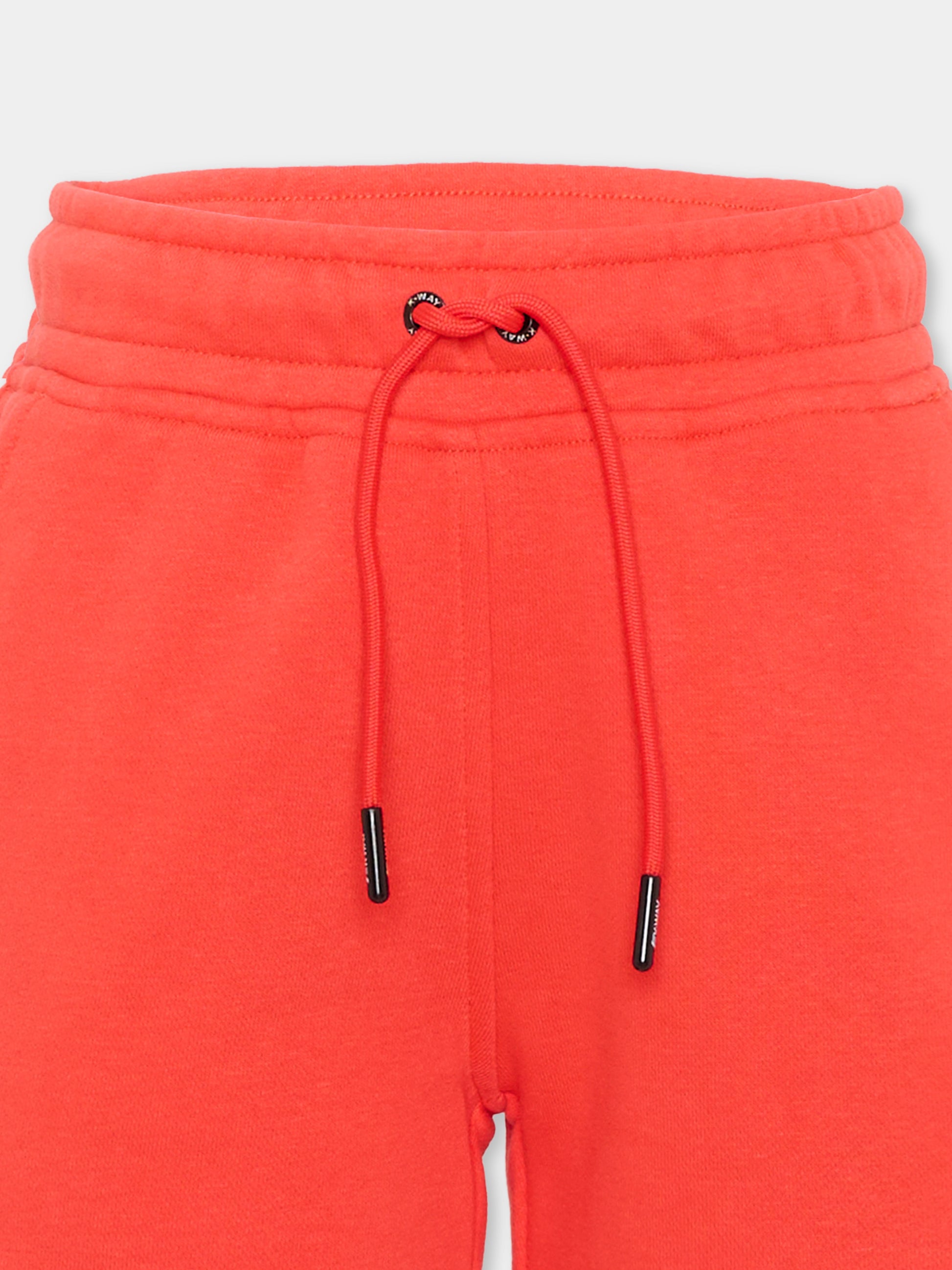 Shorts rossi per bambini,K-way,K7134KW B04