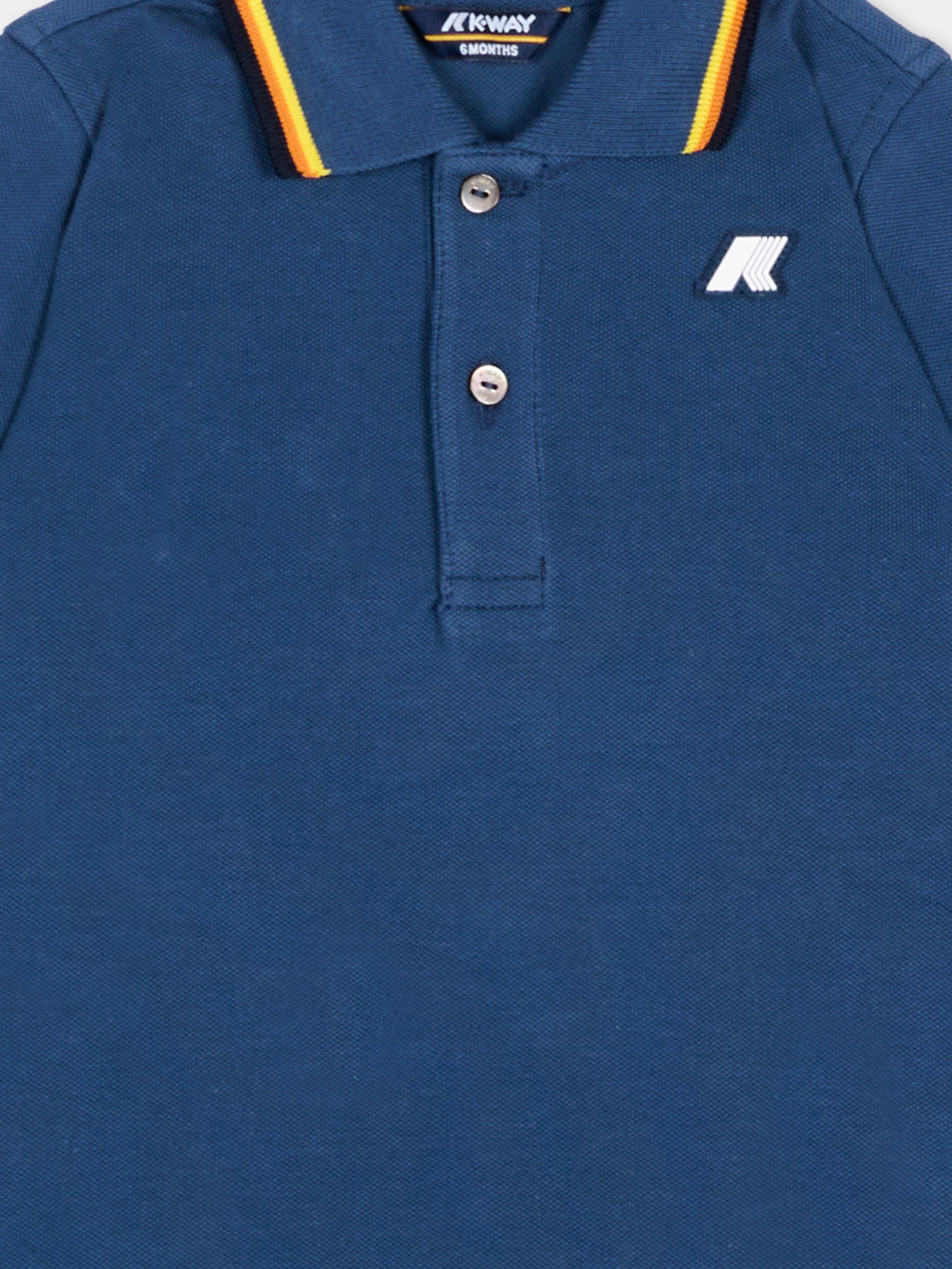 Tutina blu polo per neonati,K-way,K71373W B67
