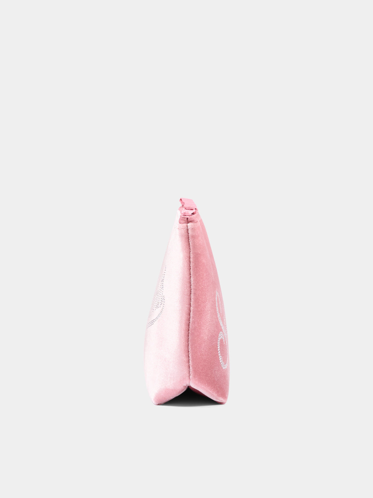 Pochette rosa per bambina con logo strass,Mc2 Saint Barth,ALI0014 02371M
