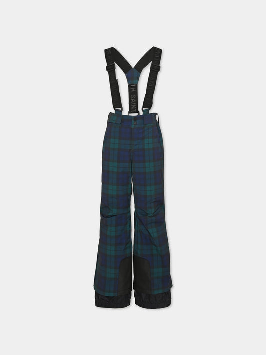 Pantaloni da neve Olympic tartan con sistema Recco,Mc2 Saint Barth,OYM0001 00707M
