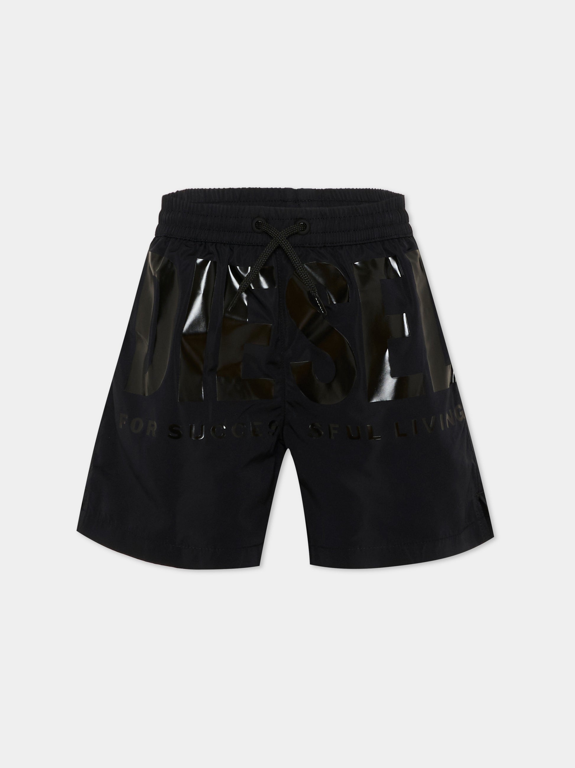 Boxer mare nero per bambino con logo,Diesel,J02292 KXBPB K900