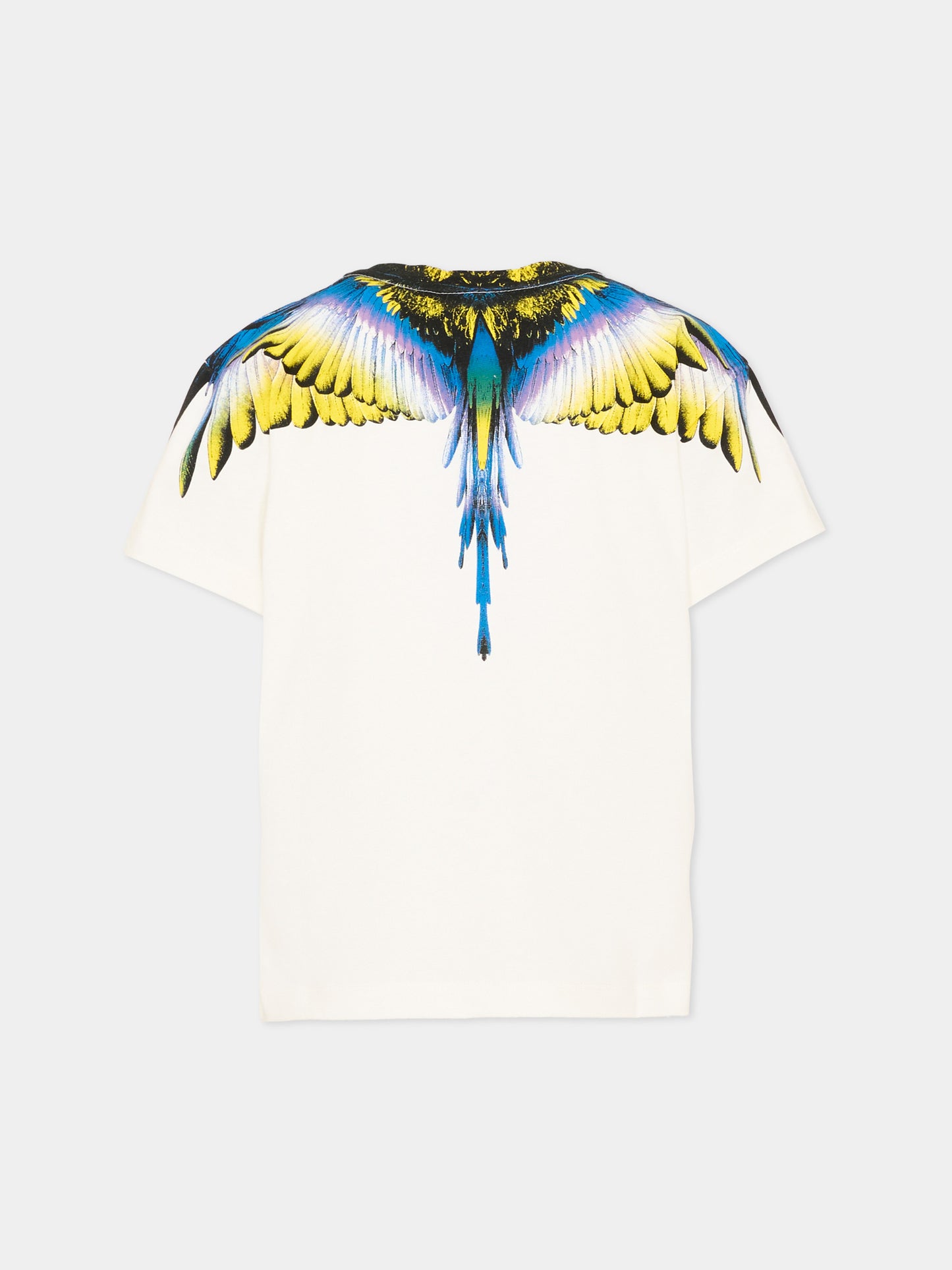 T-Shirt avorio per bambino con ali,County Of Milan Kids,F5CMJBTH064 002